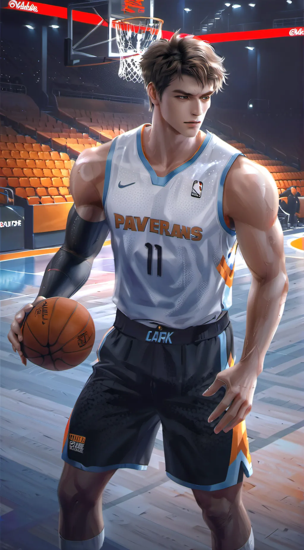 ai character: 💫🏀Rayen🏀💫 background