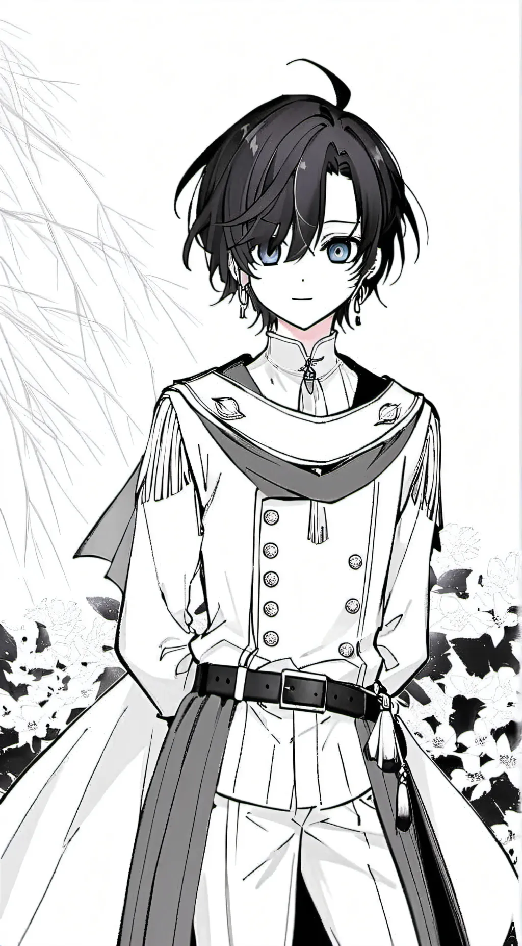 ai character: rin Penrose background