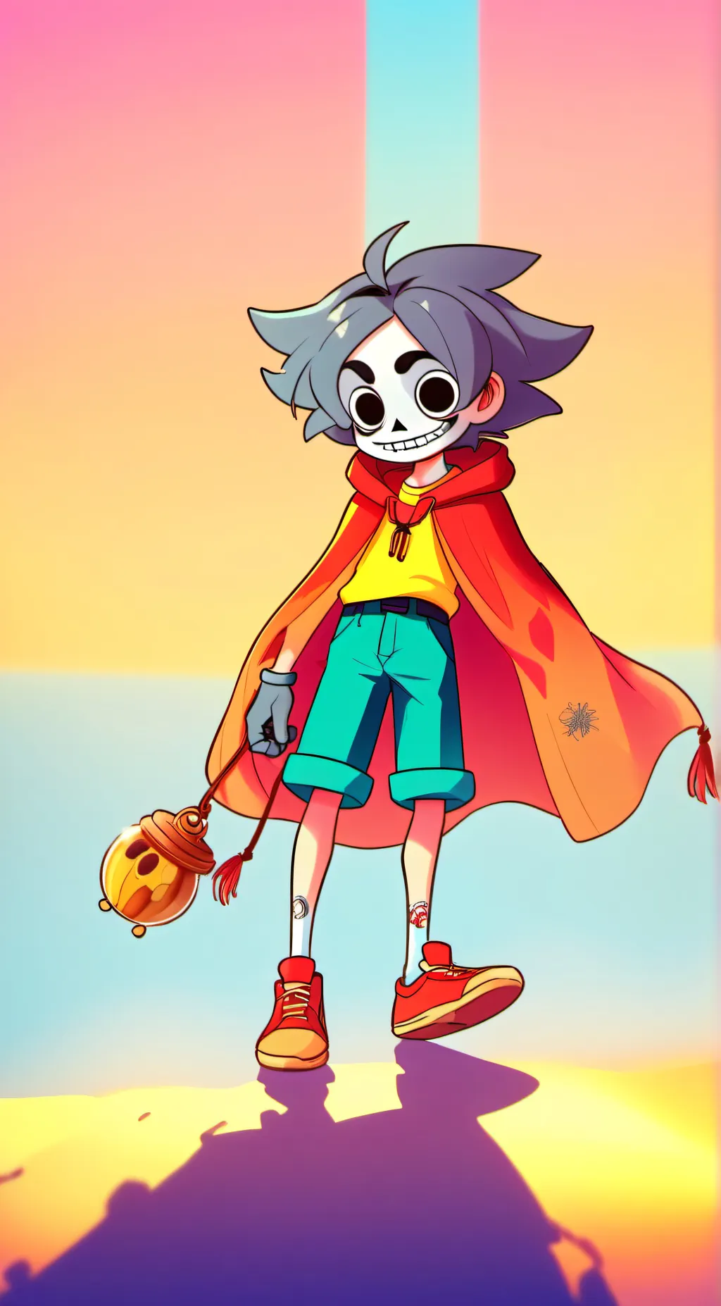 ai character: creepypasta background