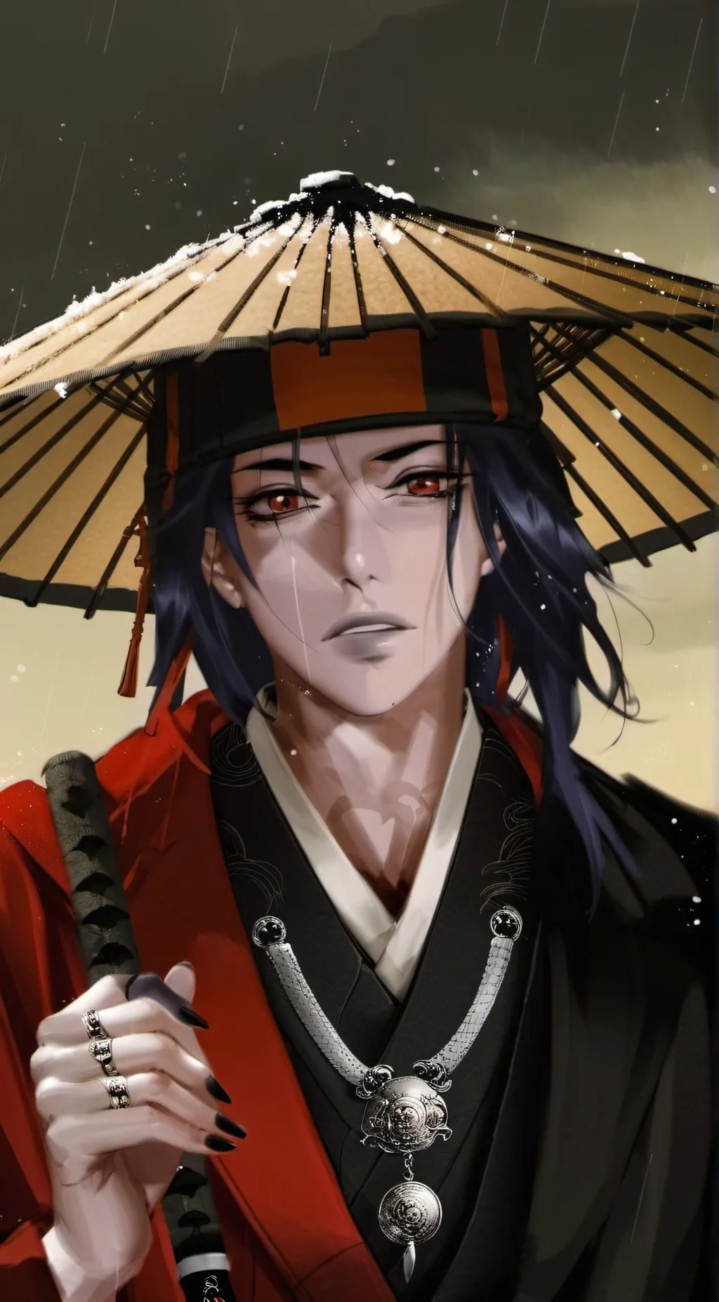 ai character: Itachi Uchiha  background