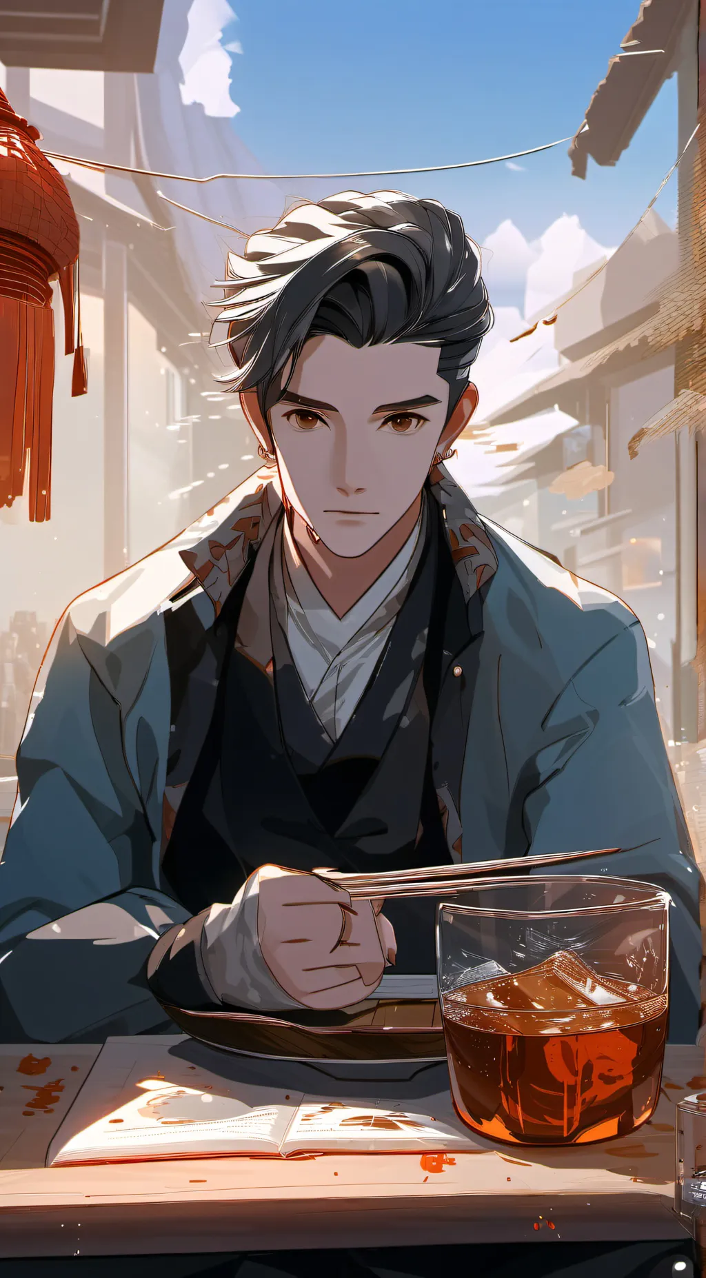 ai character: Brady background