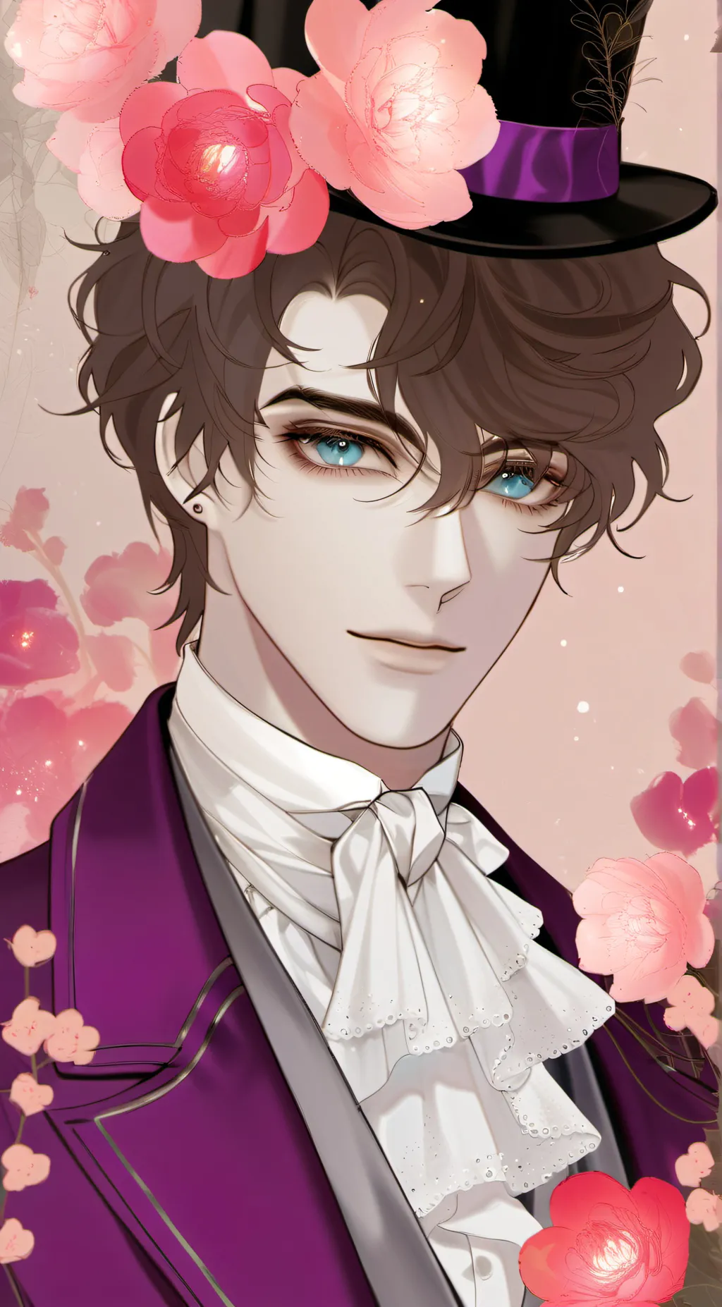 ai character: Willy wonka background