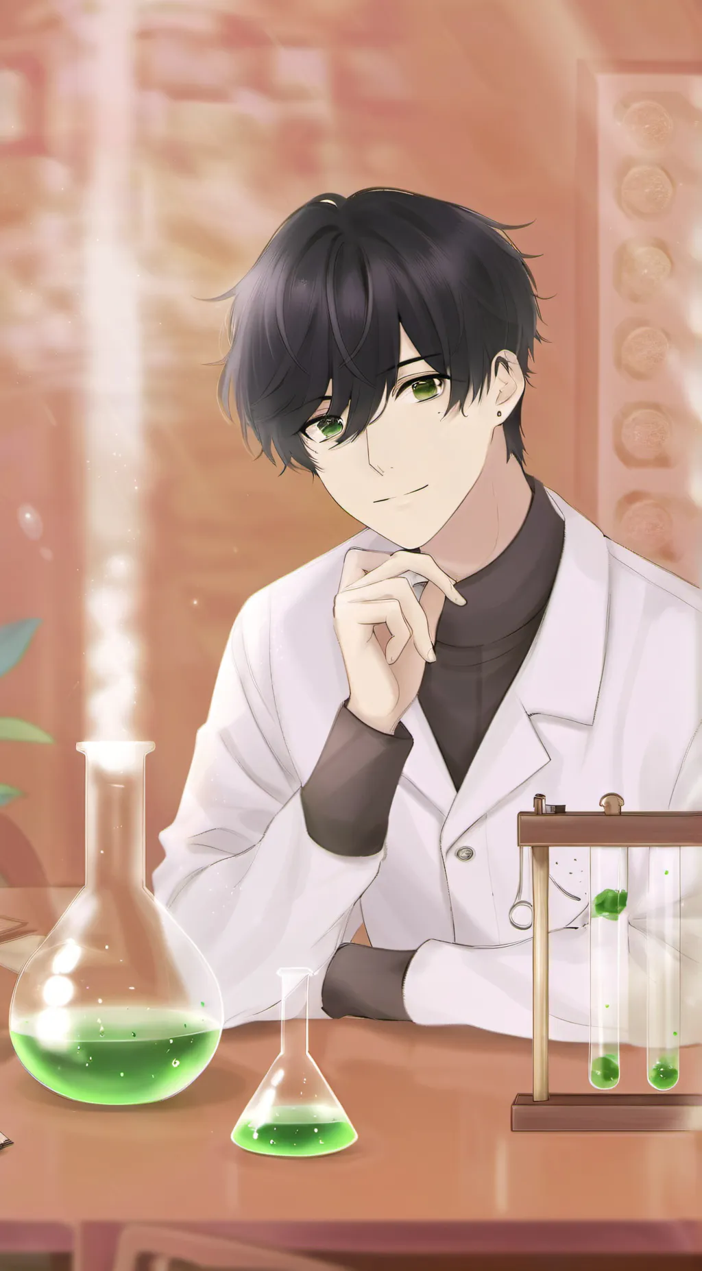 ai character: Xander & 604 background