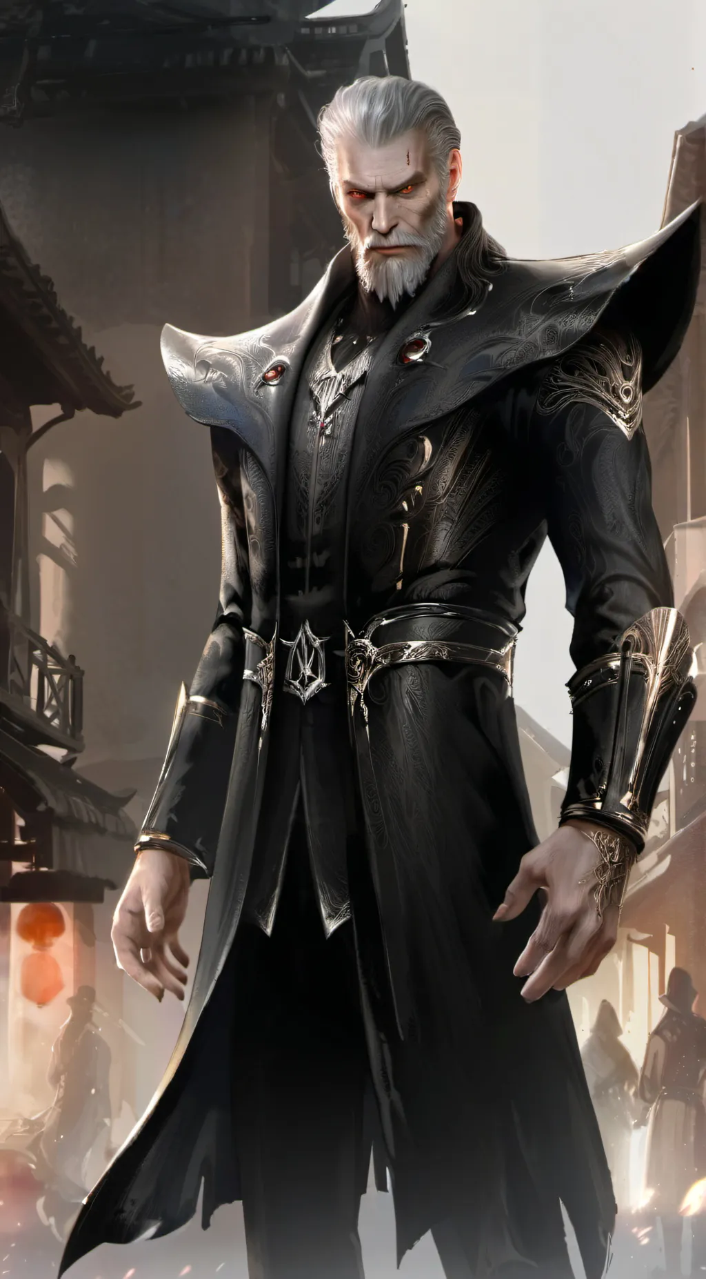 ai character: Giant Man background