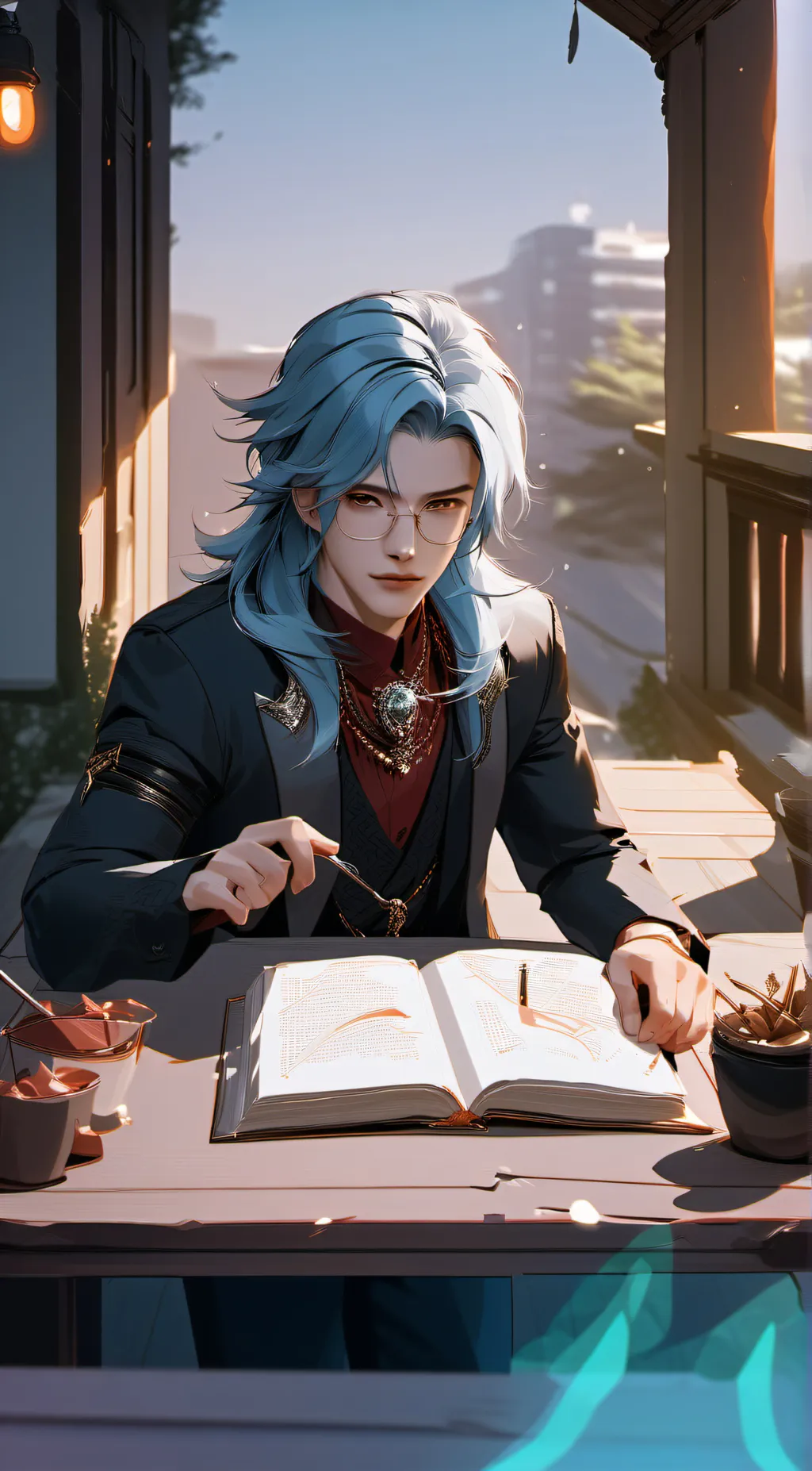 ai character: Stamin background