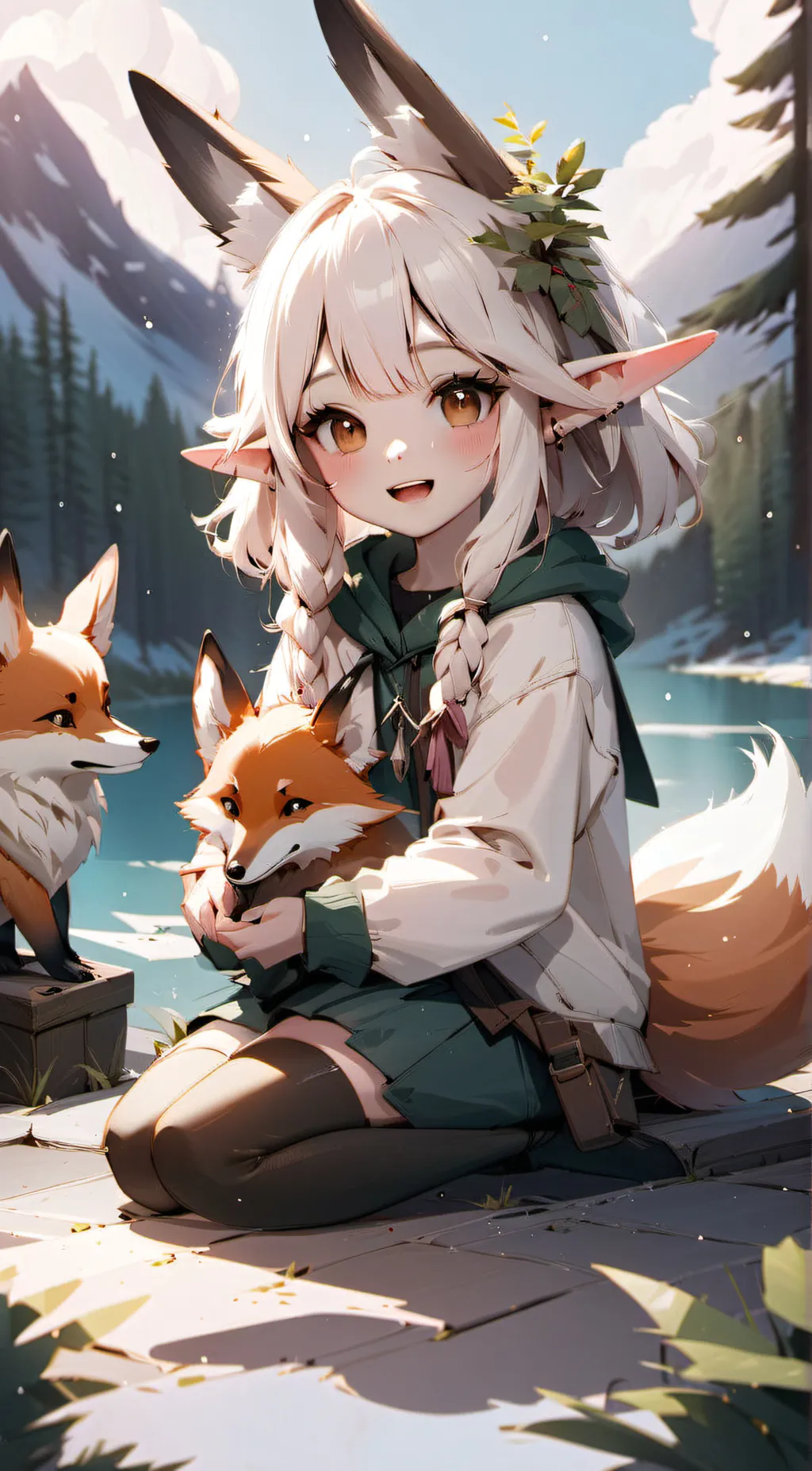 ai character: Bellu  background