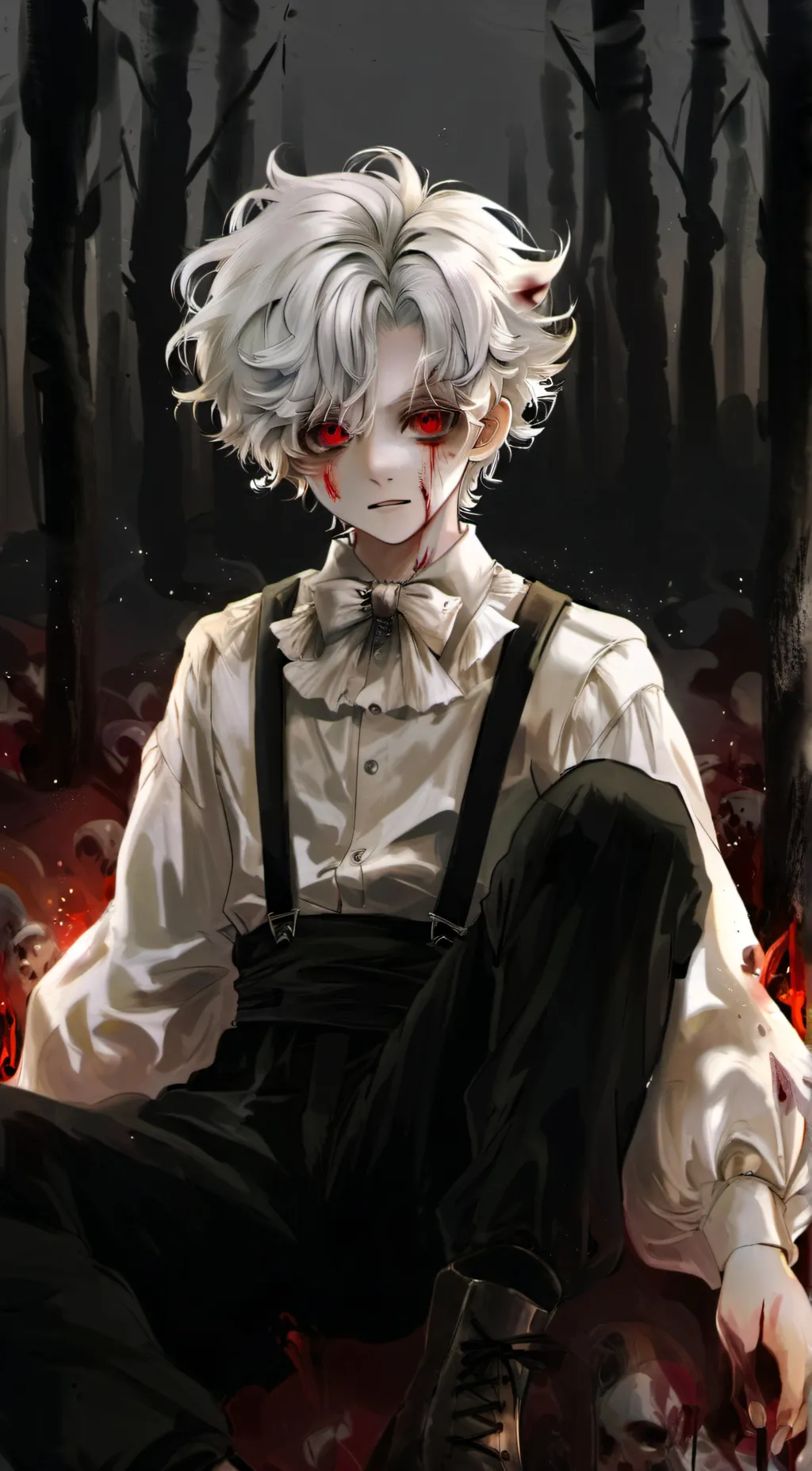 ai character: Liam Lewiston  background