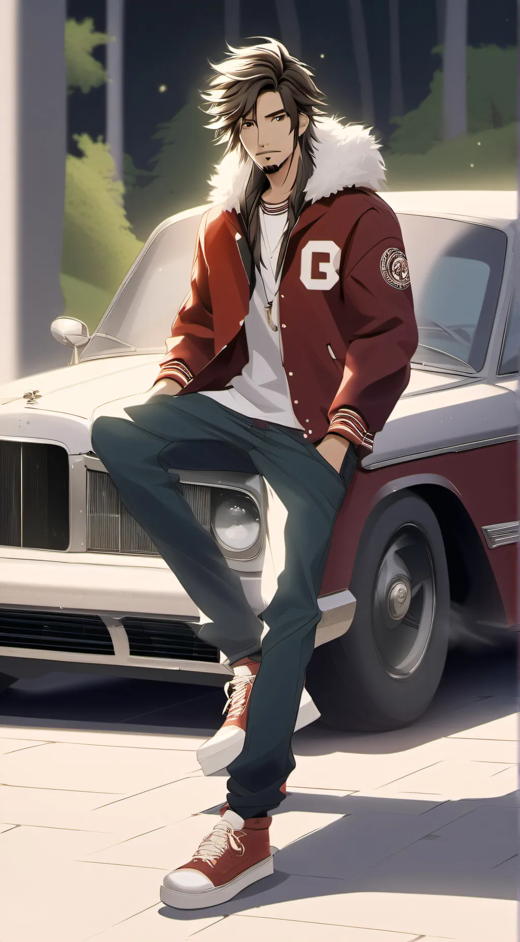 ai character: Deejay  background