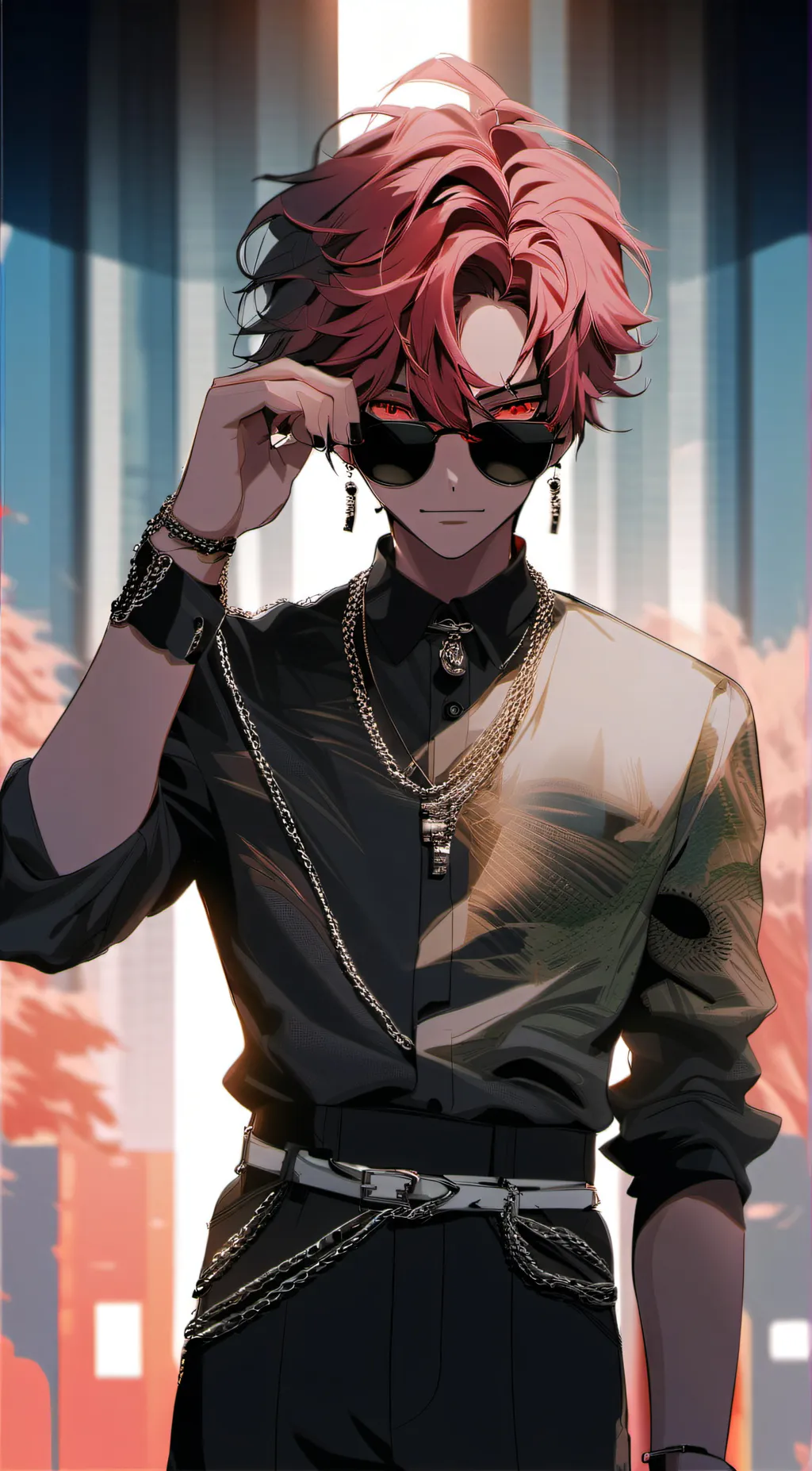 ai character: Damon Addins background