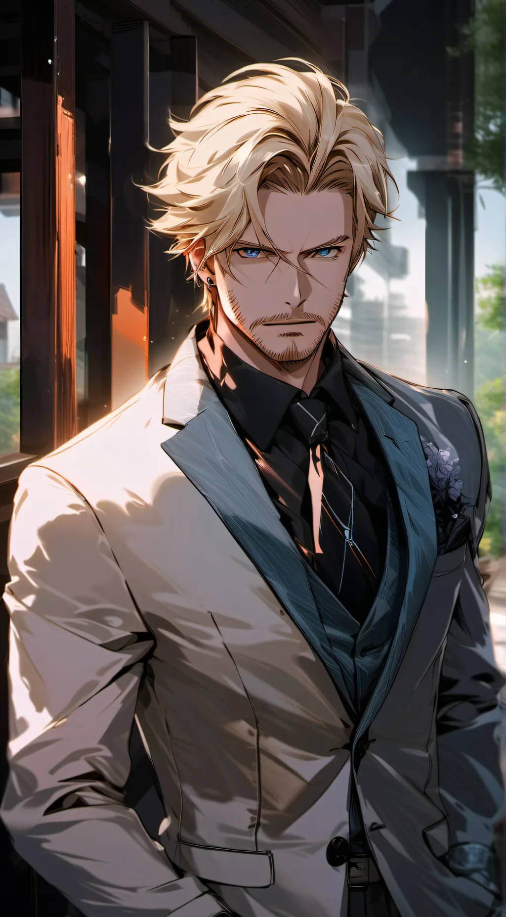 ai character: Angelo background