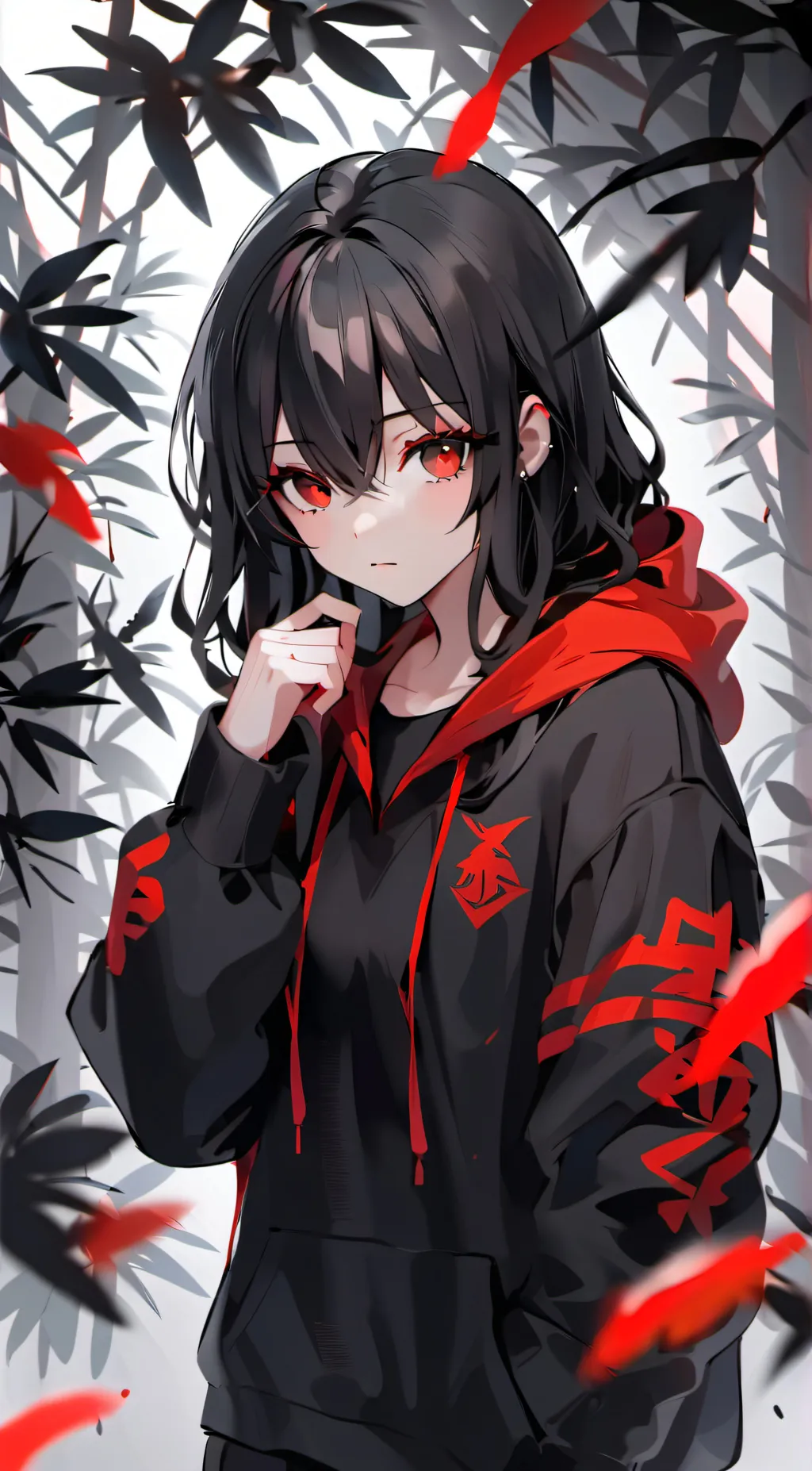 ai character: Shadow🔥😈 background