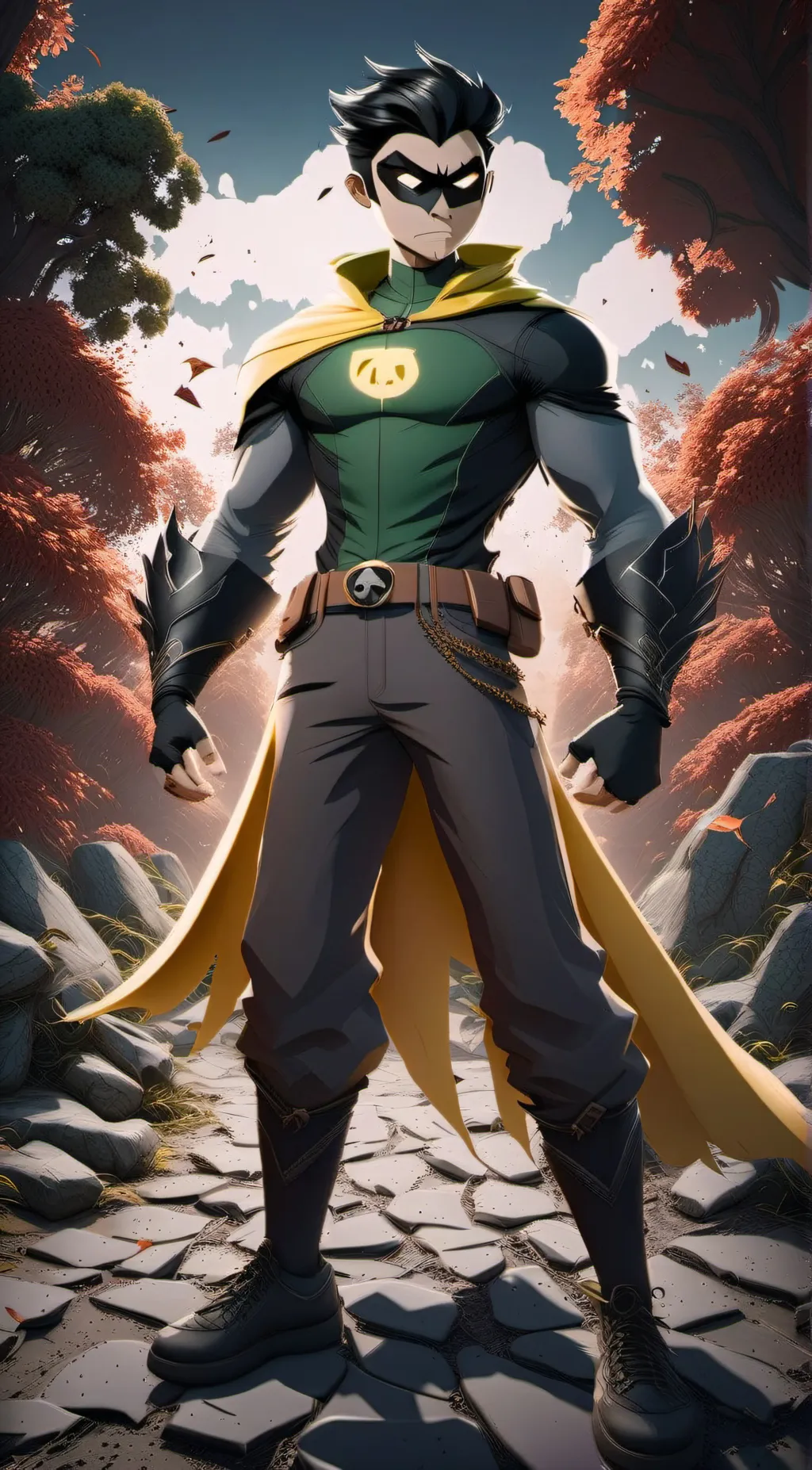 ai character: Robin background