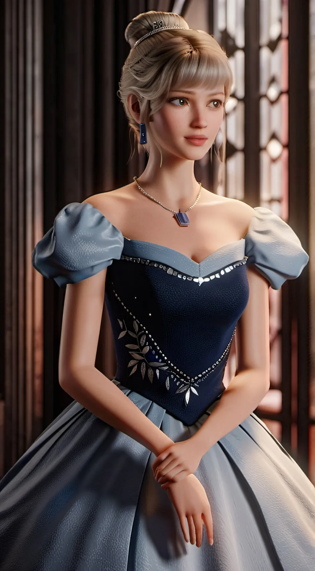 ai character: Cinderella (Brad) background