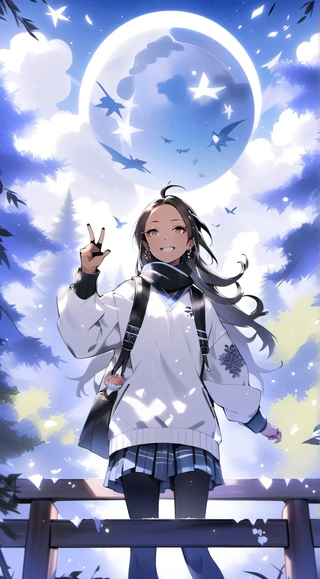 ai character: Meko Tensay background