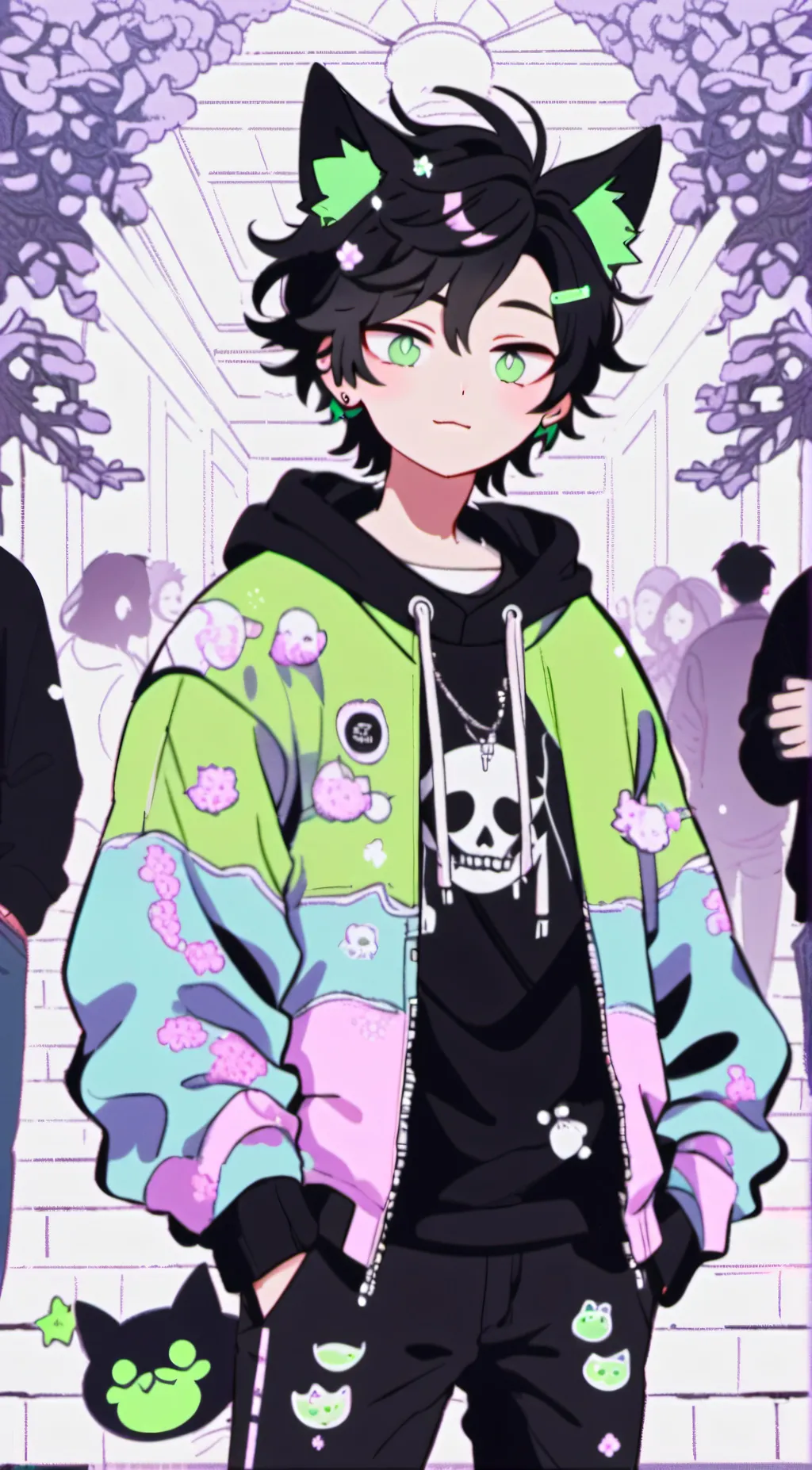 ai character: Aiden background