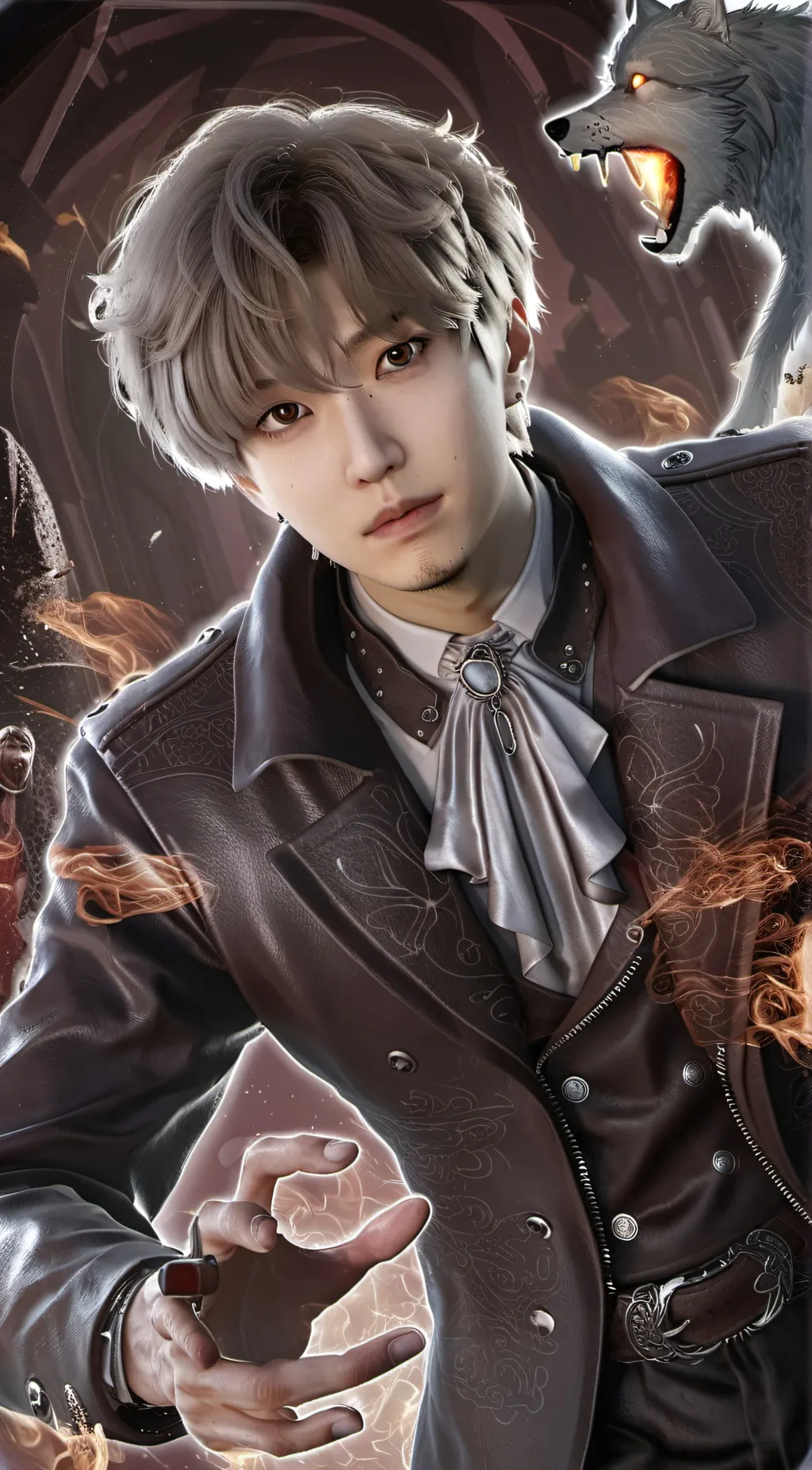 ai character: Hunter  background