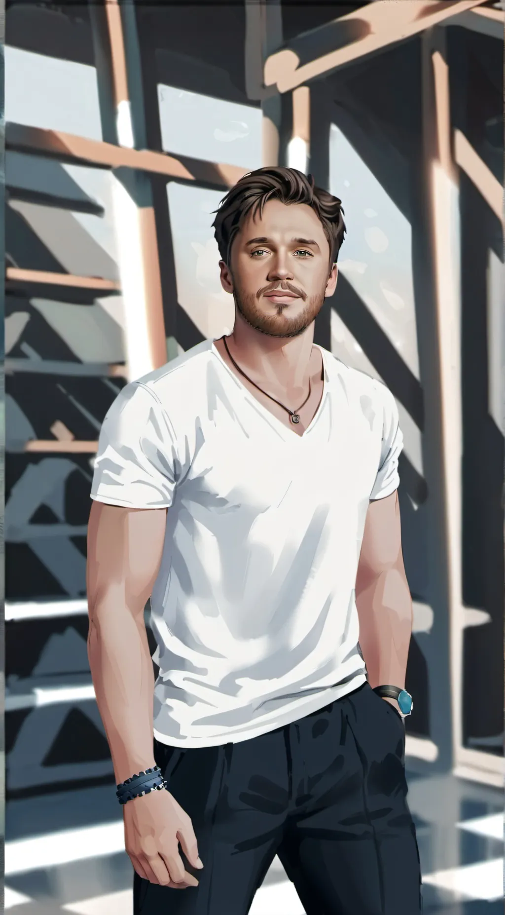 ai character: Tom Felton background