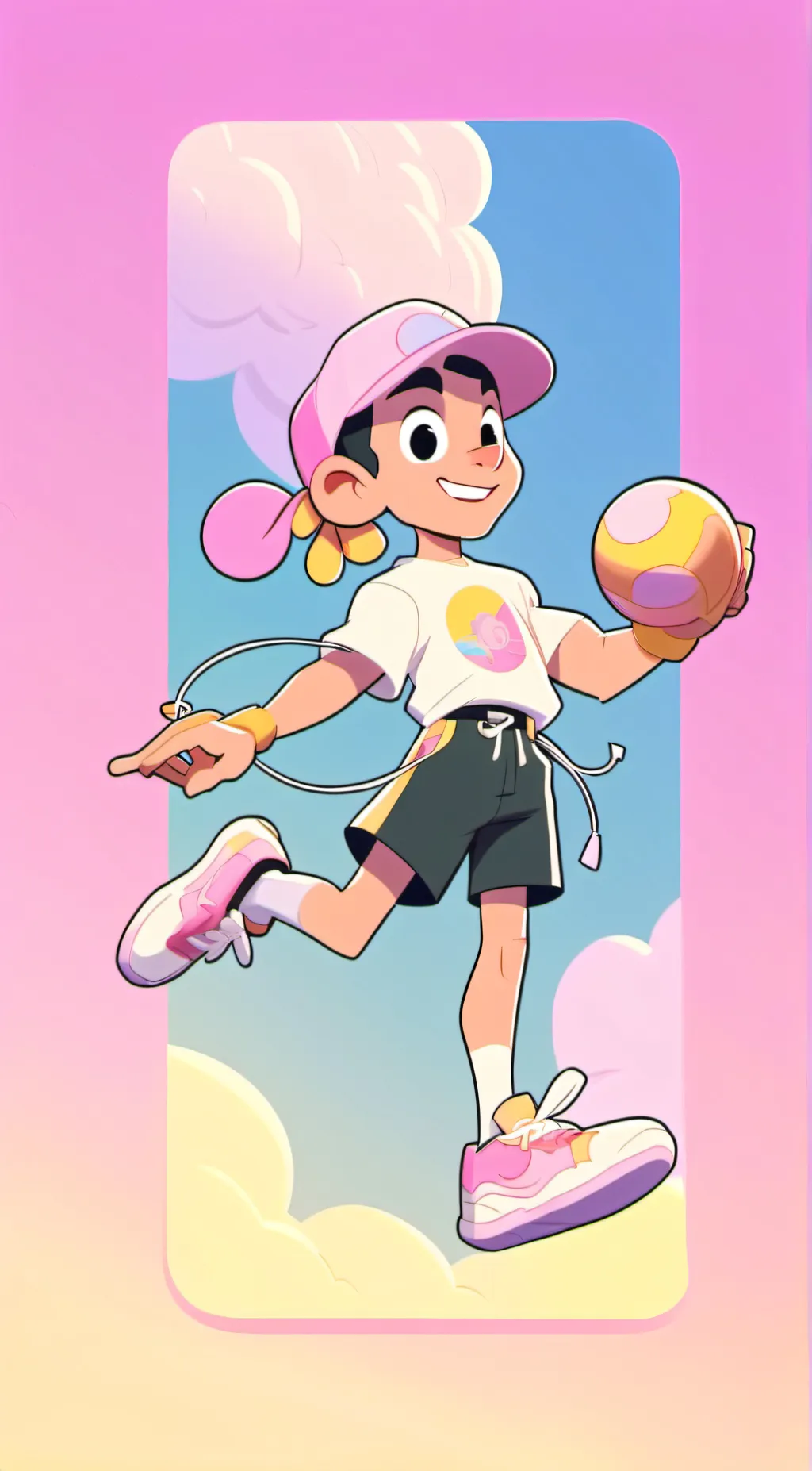 ai character: steven universe background