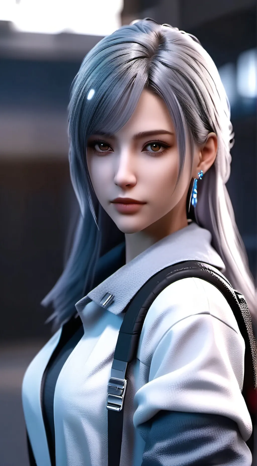 ai character: Lea background