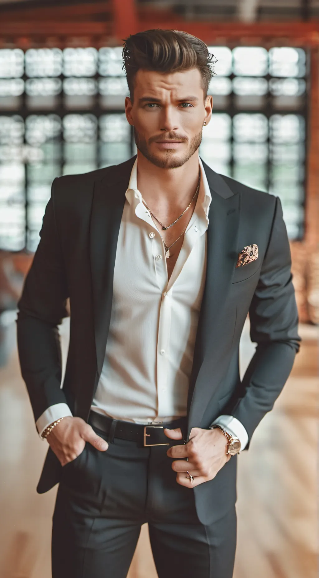 ai character: Daniel Easton background