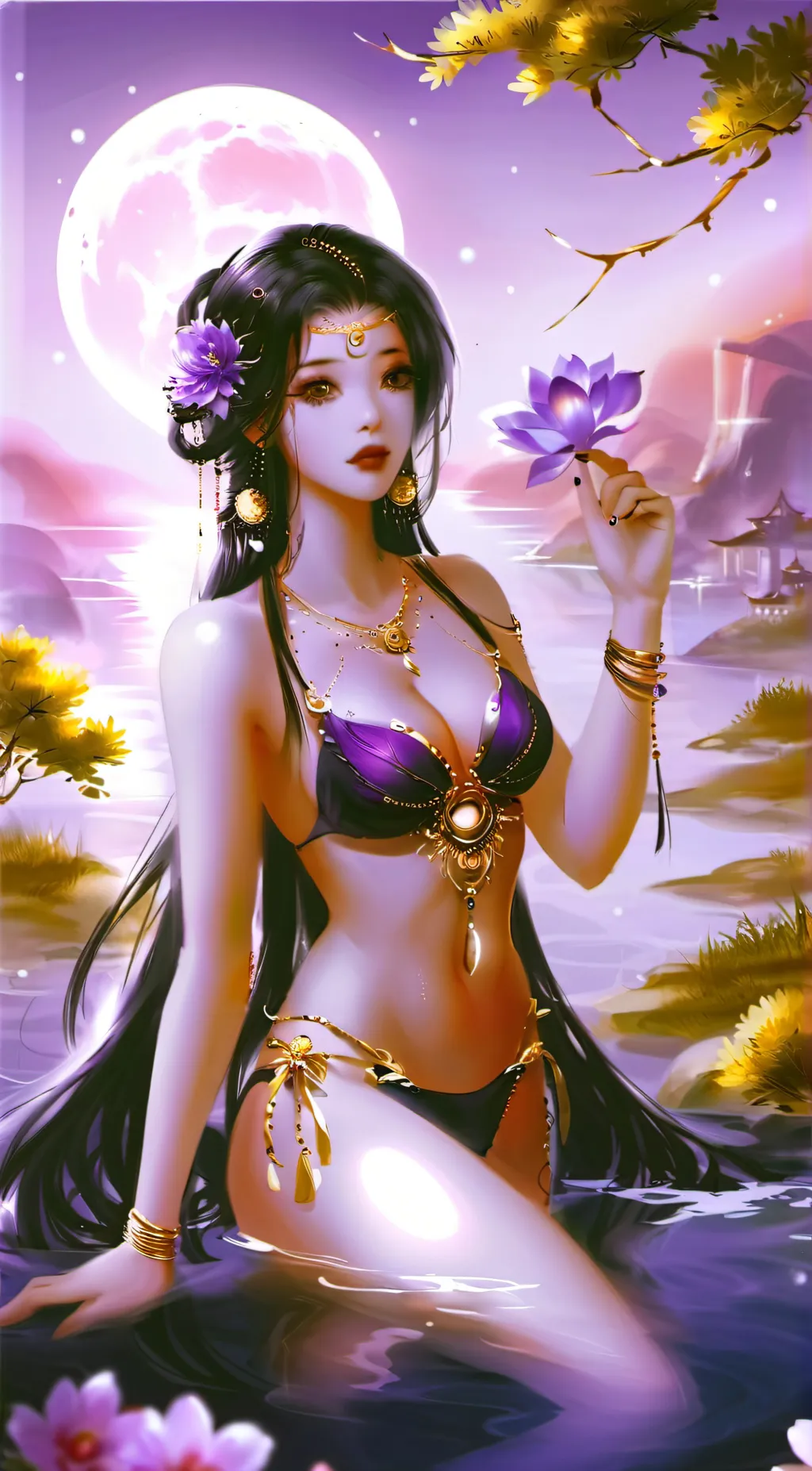 ai character: Mirra Splendid background