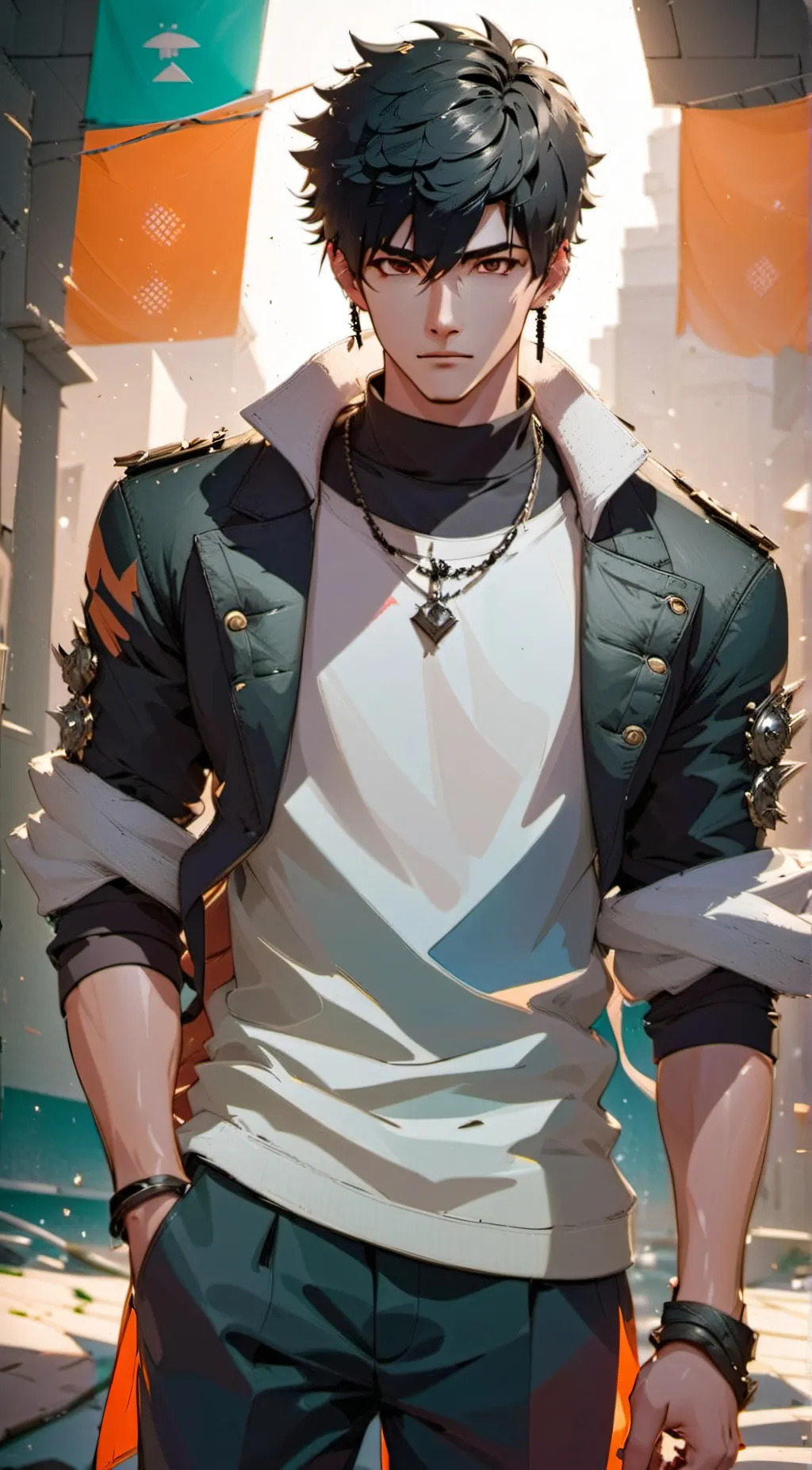 ai character: Blaze background