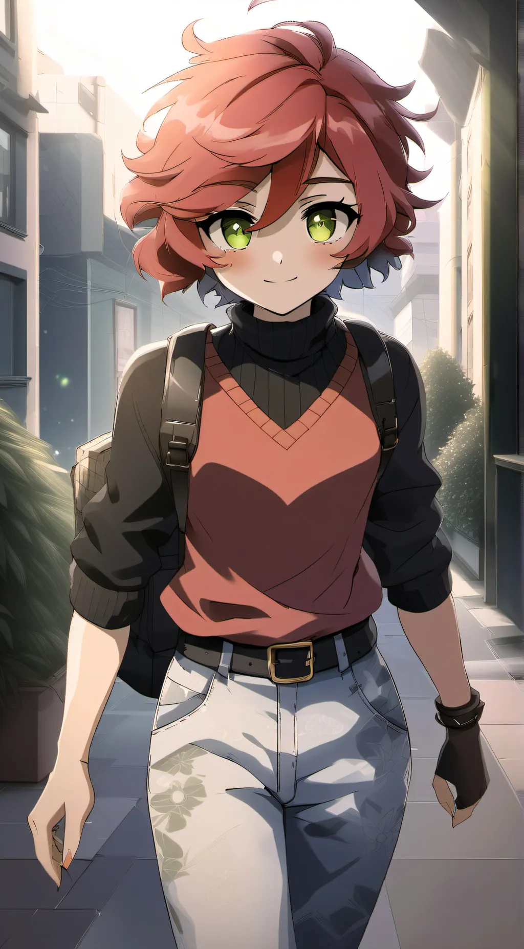 ai character: April background