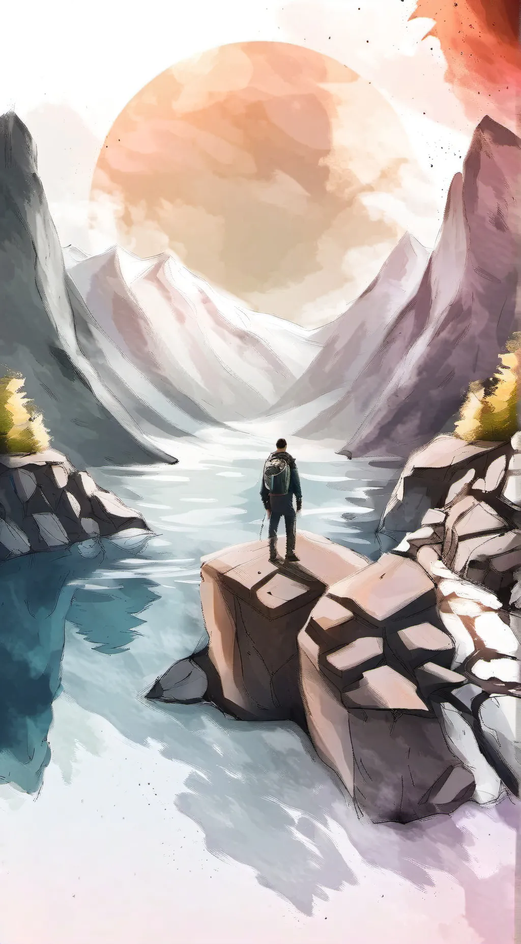 ai character: adventure background