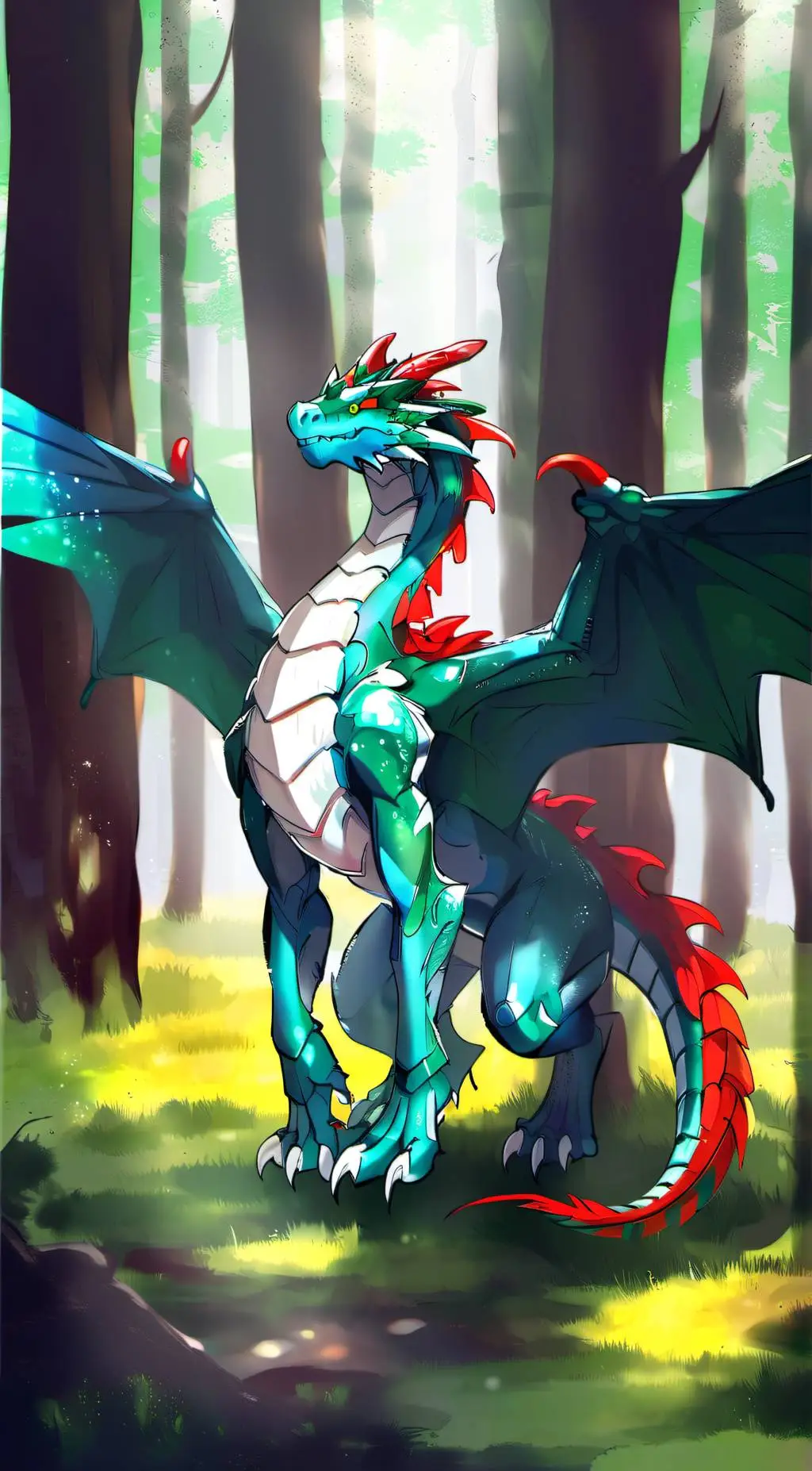 ai character: Queen Glory background