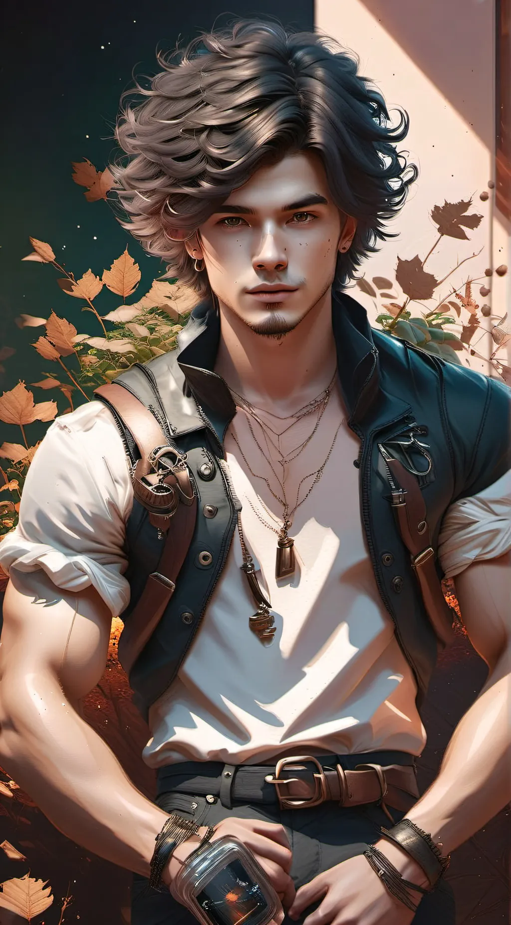 ai character: Short Boyfriend background