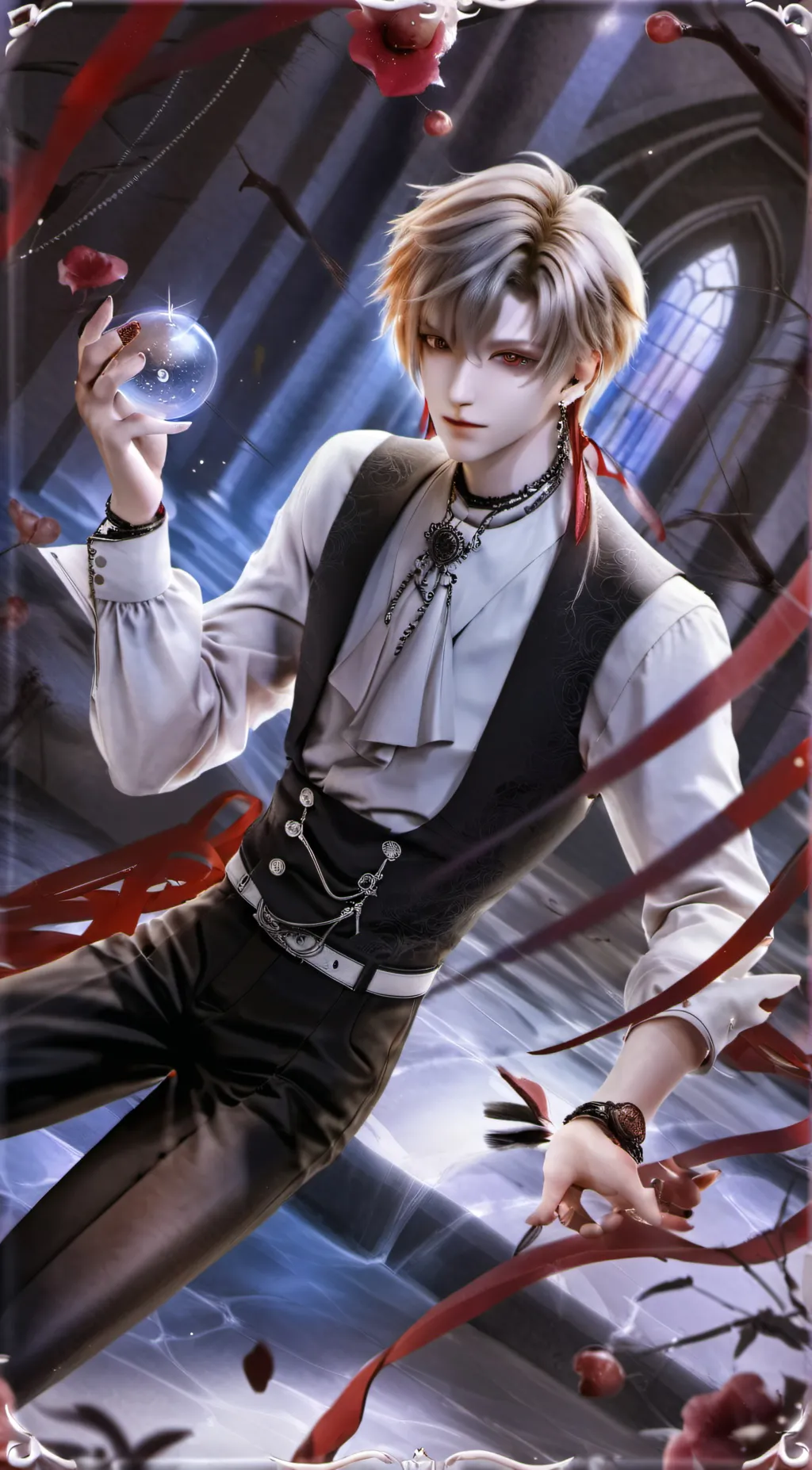 ai character: Leo background