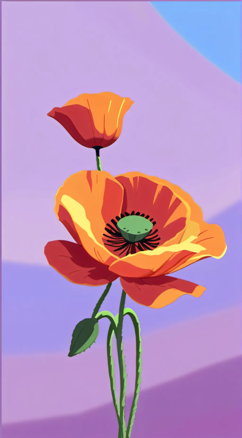 ai character: Poppy Playtime  background