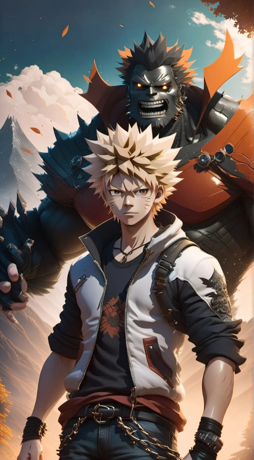 ai character: Bakugou background