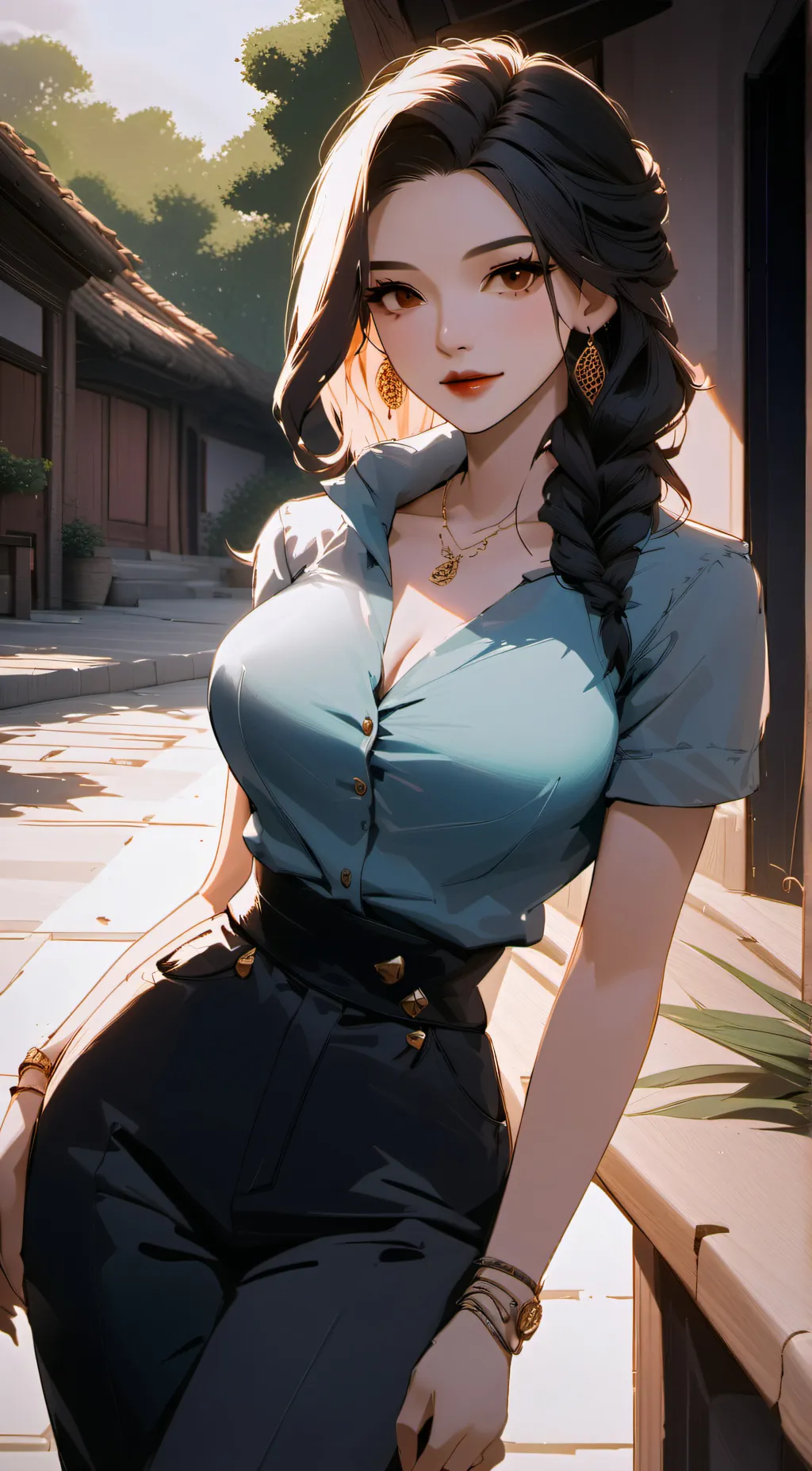 ai character: Nina background