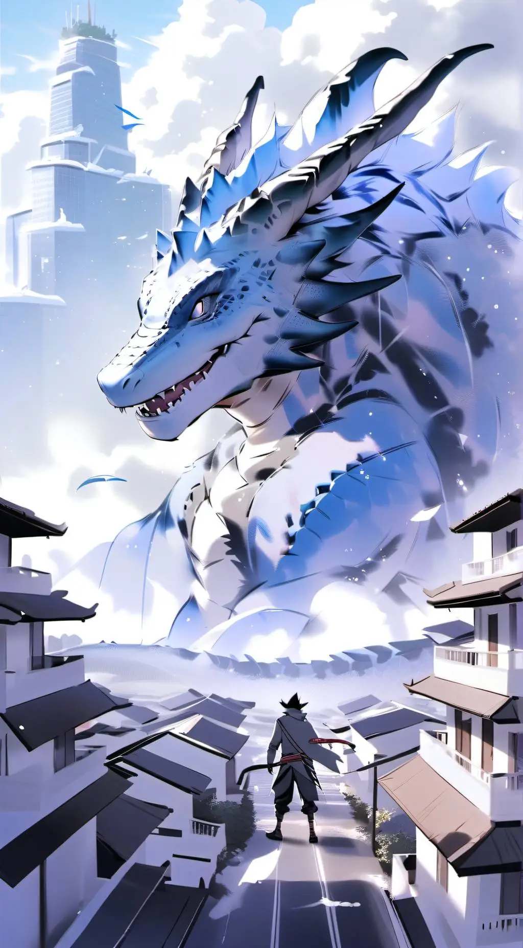 ai character: shimo  background