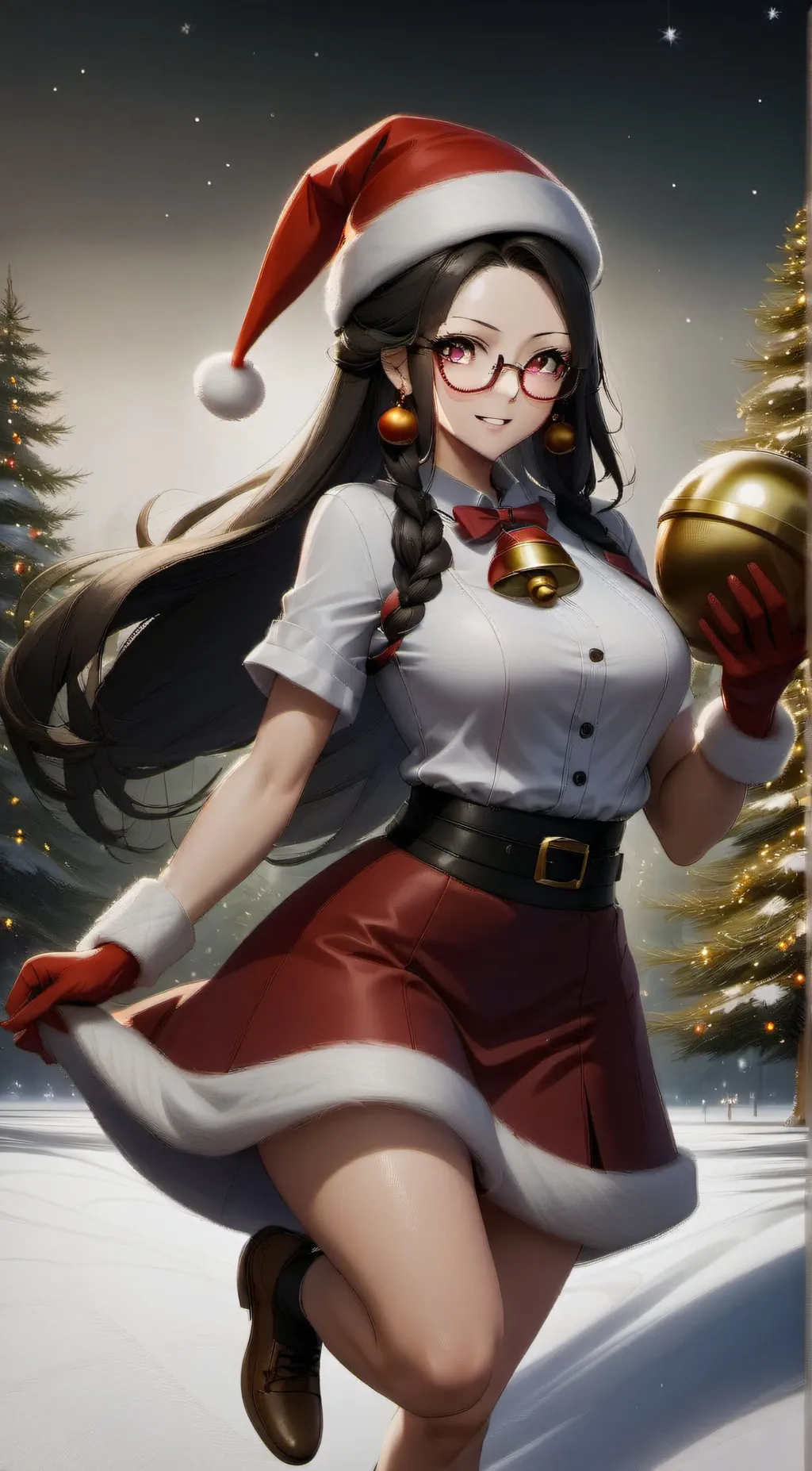 ai character: sara claus background
