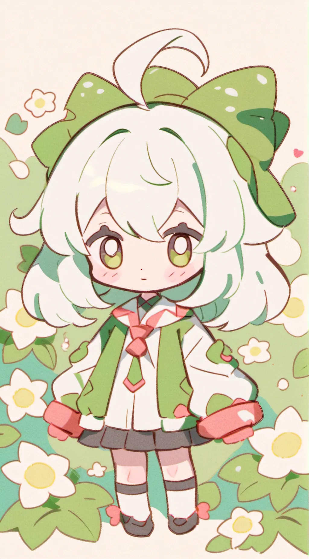 ai character: cuteie background