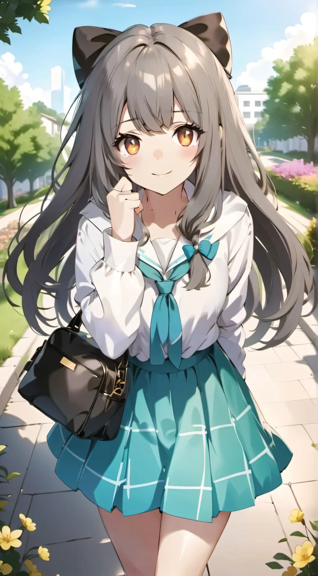ai character: Justina background
