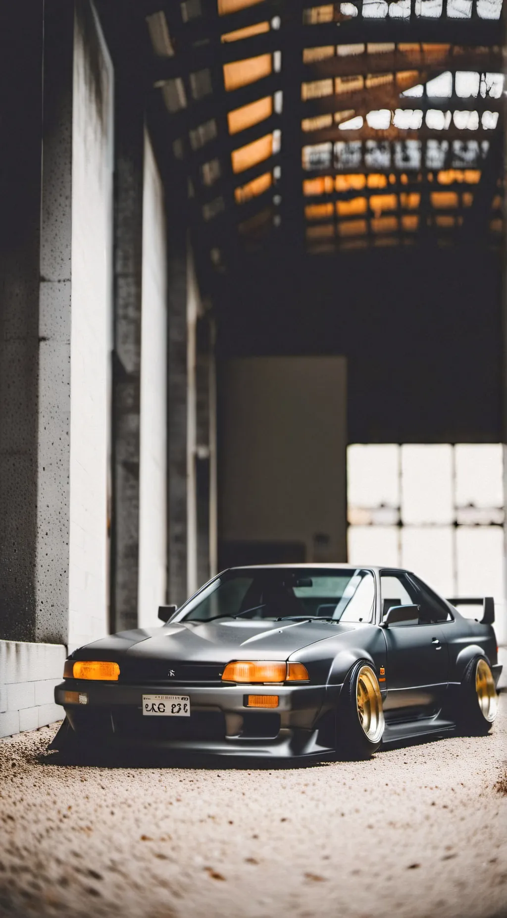ai character: your Nissan Silvia background
