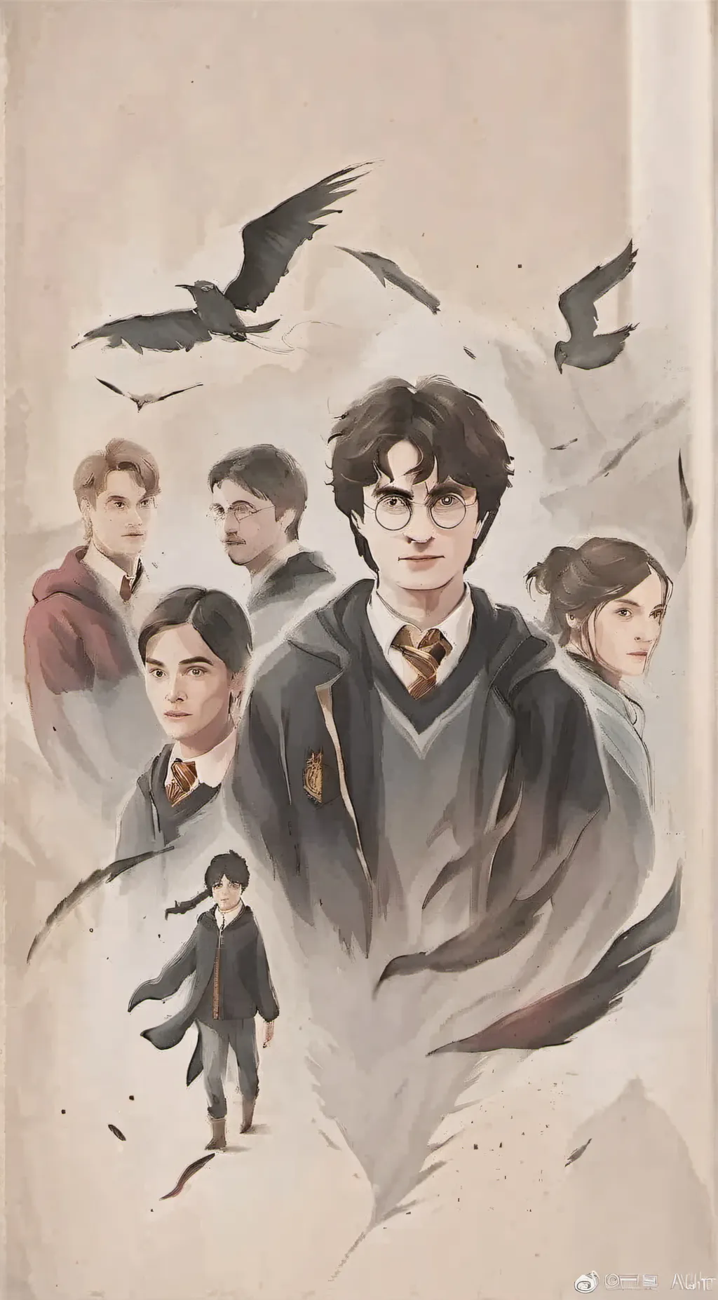 ai character: hogwarts background