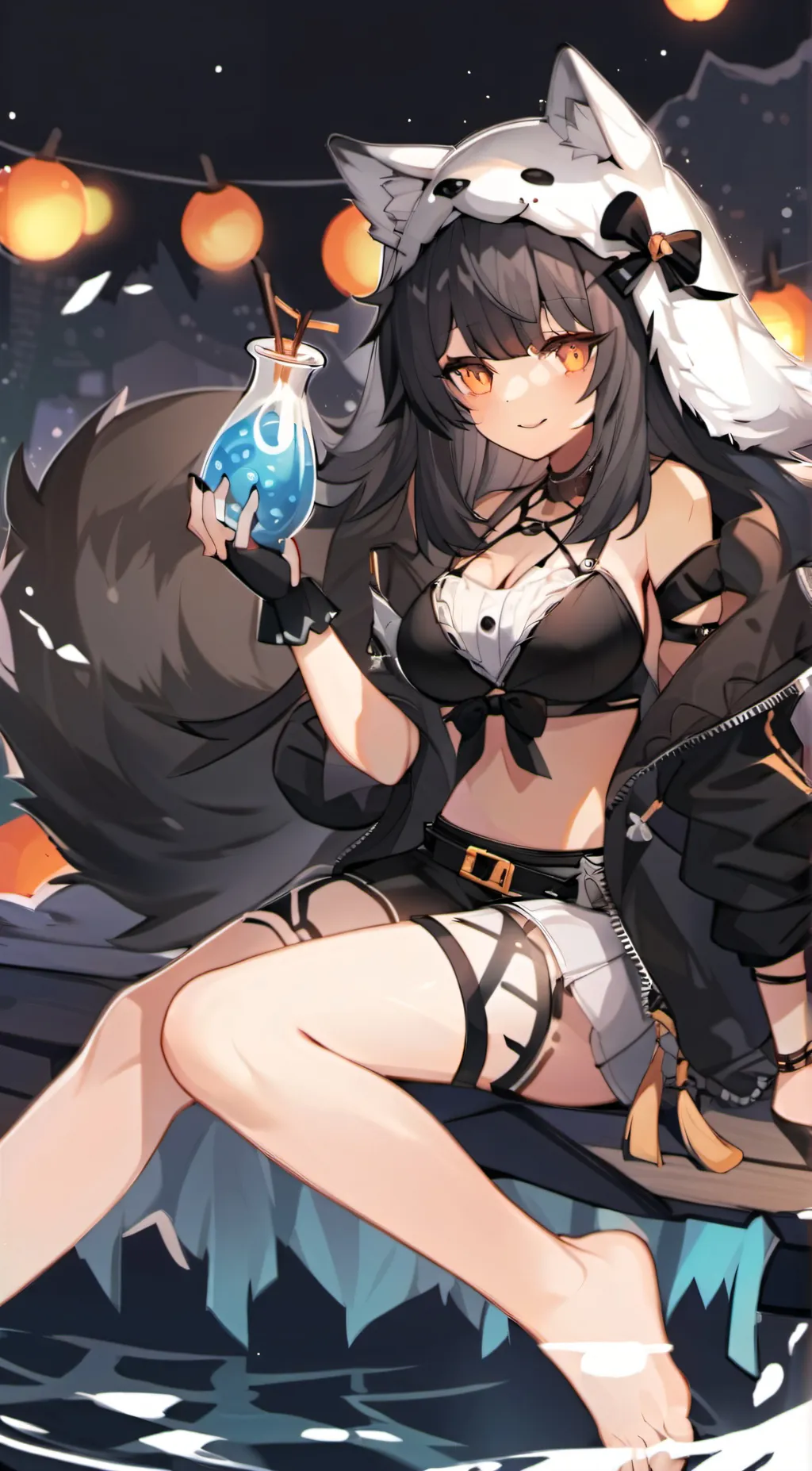 ai character: Lizzy! background