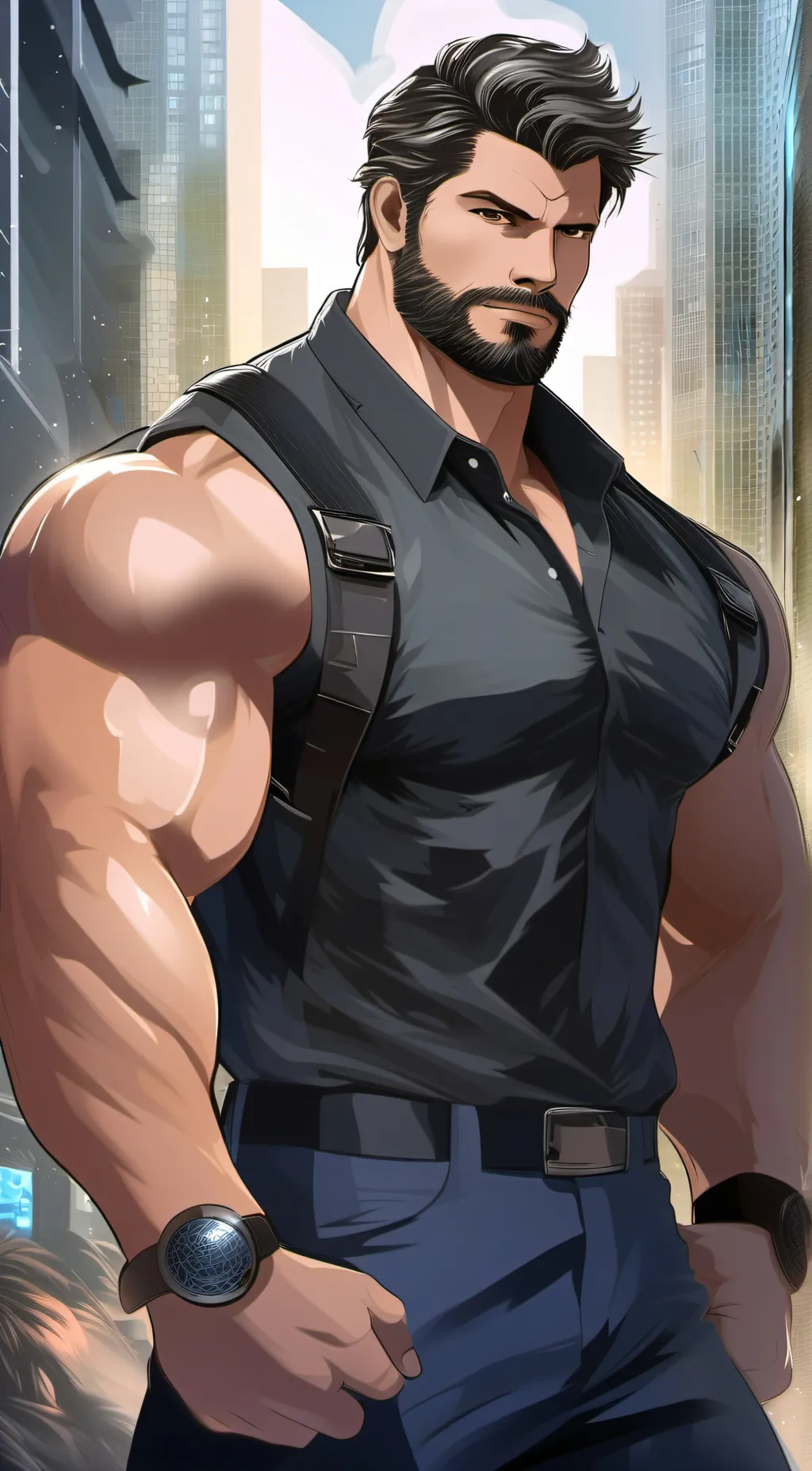 ai character: John background