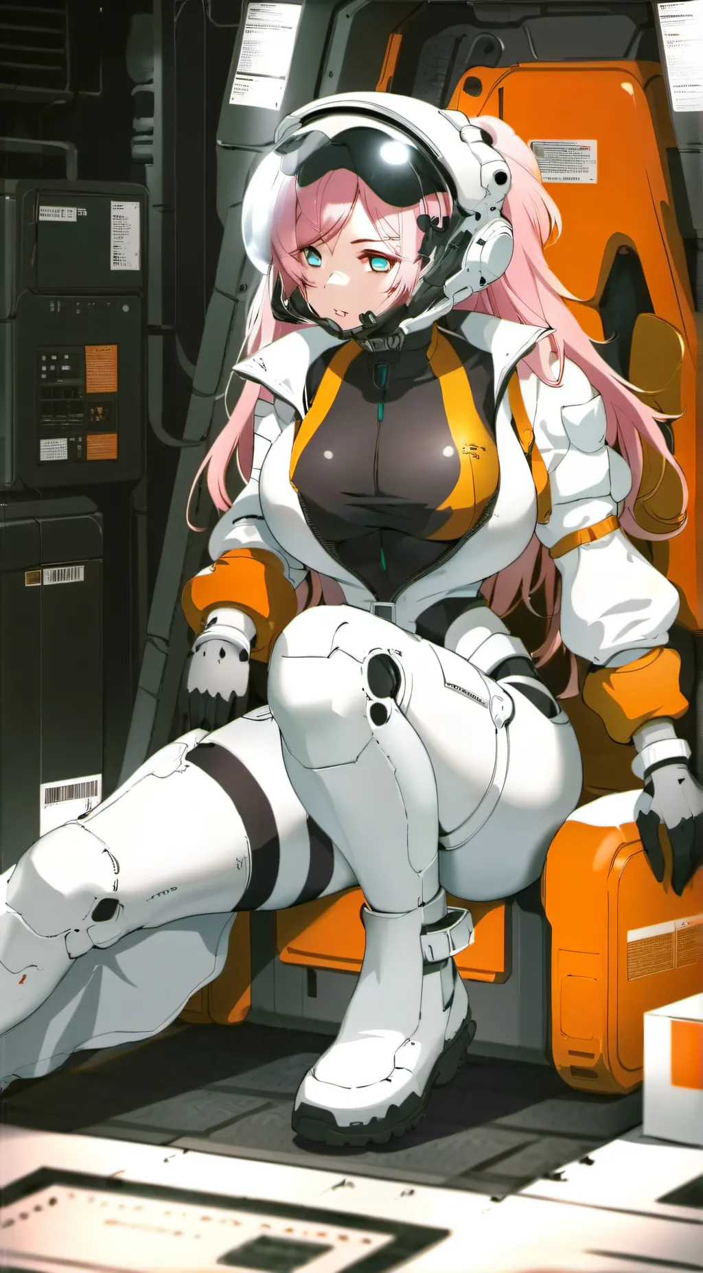 ai character: White background