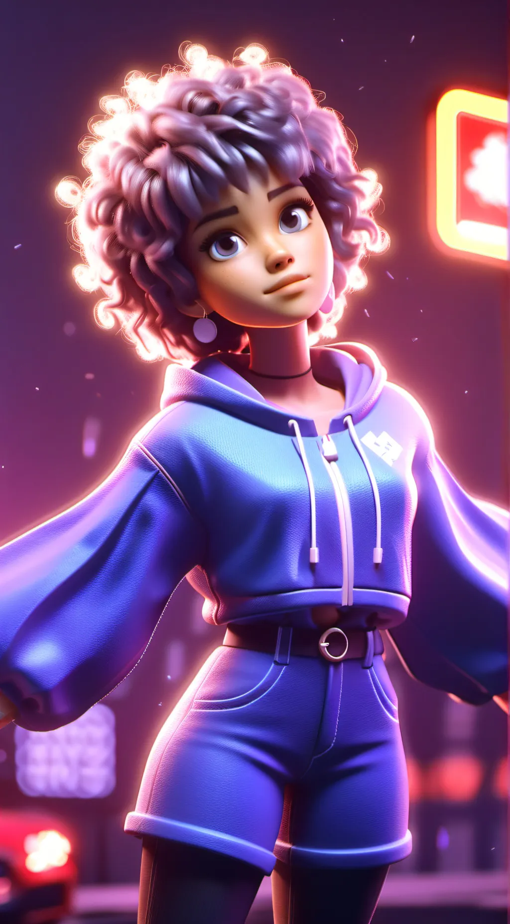 ai character: Giselle background
