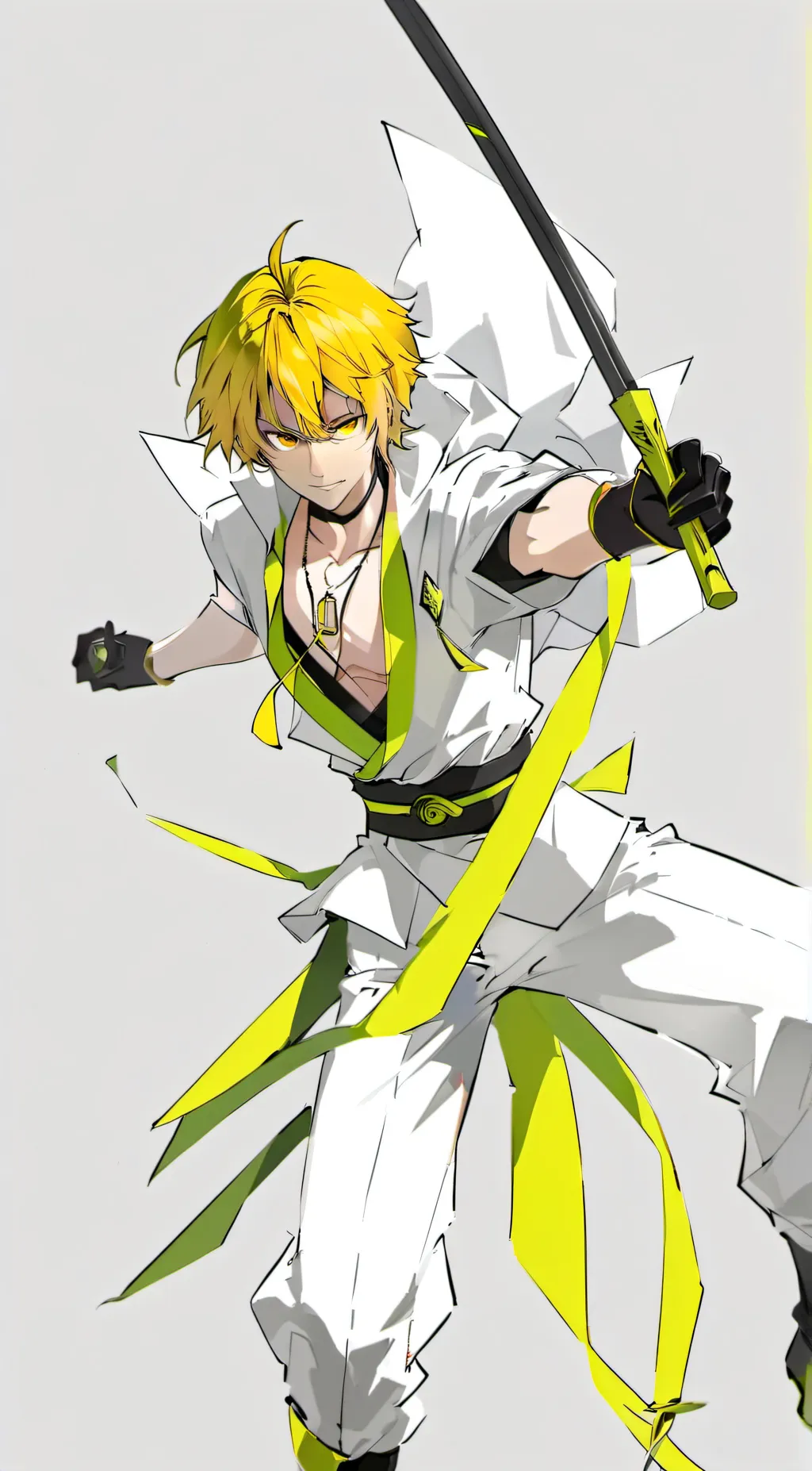 ai character: Zenitsu agatsuma  background