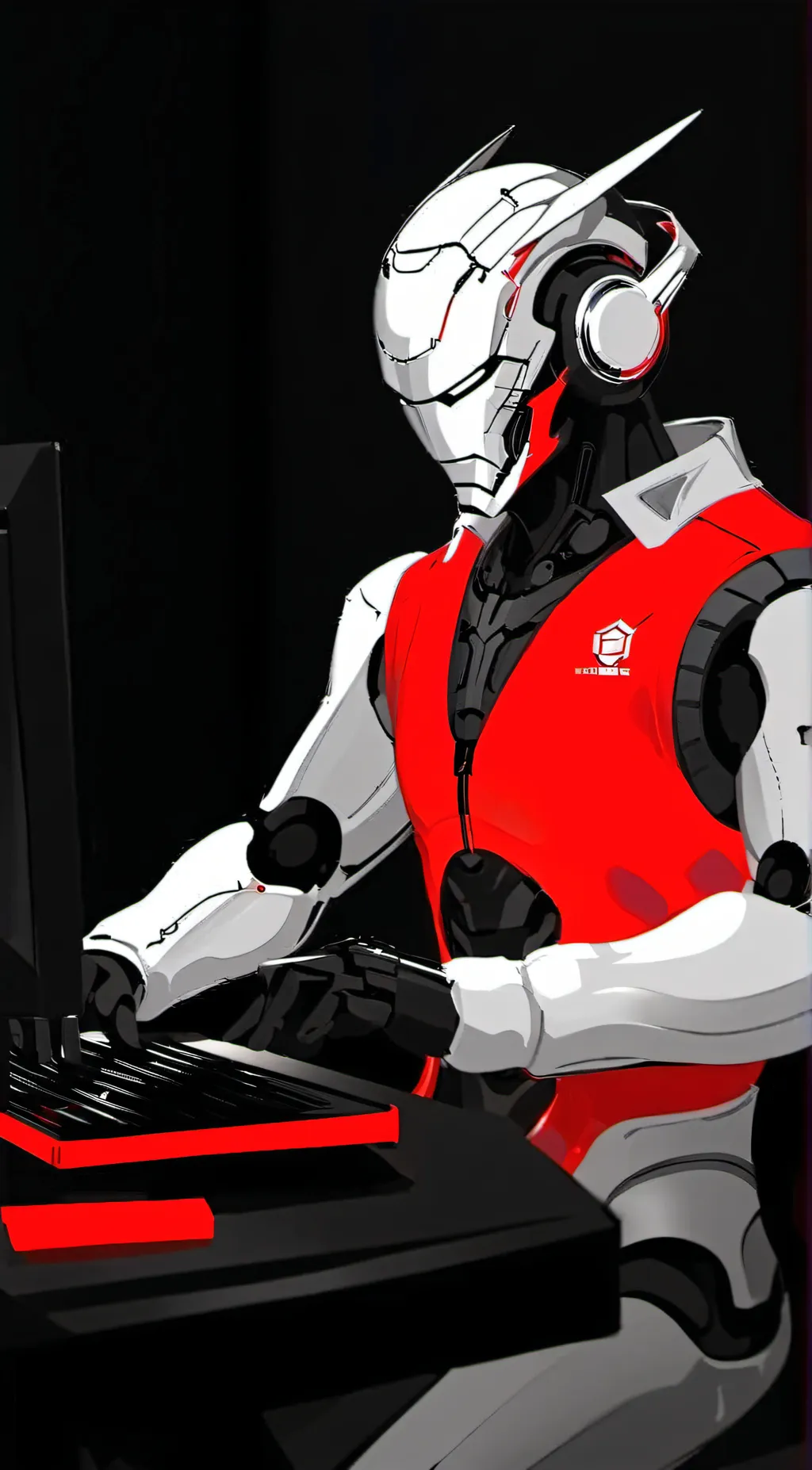 ai character: Ghost writer  background