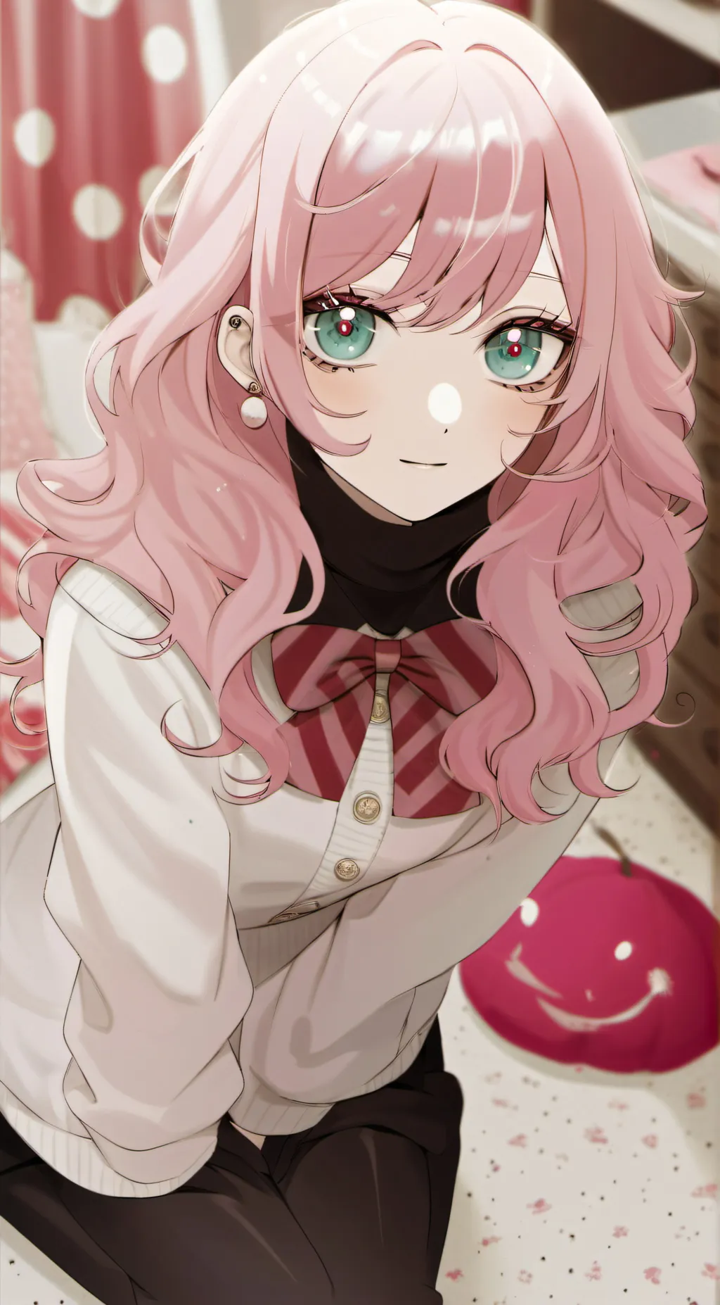 ai character: Charlotte  background