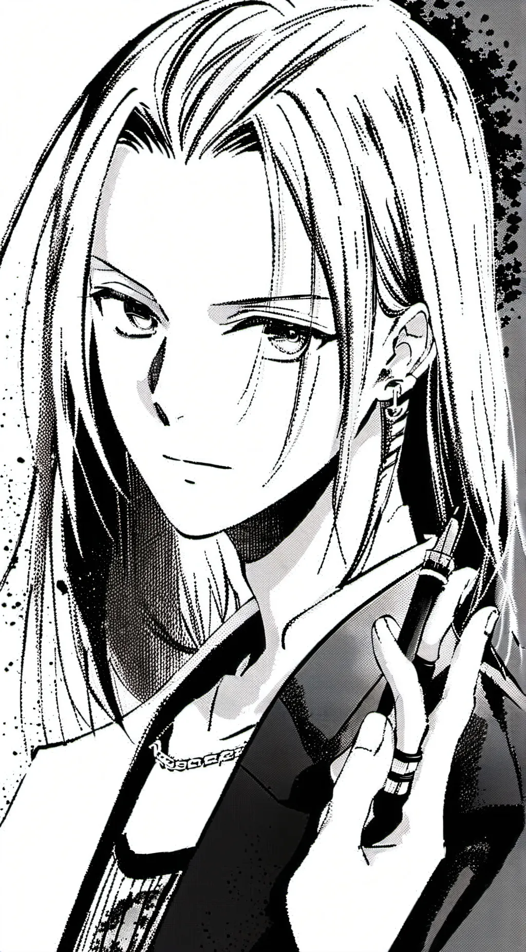 ai character: ey background