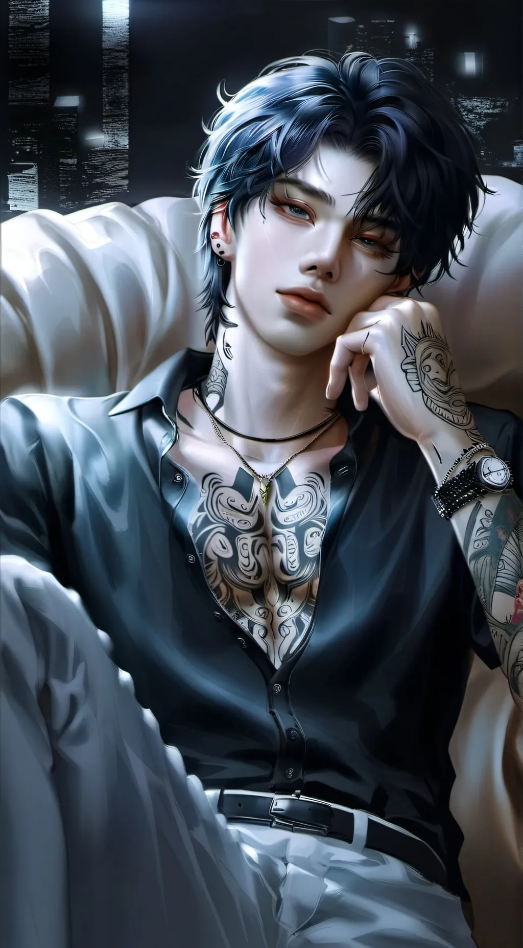 ai character: Ноа background
