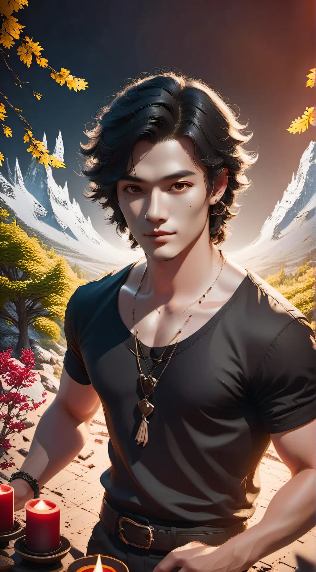 ai character: Li background